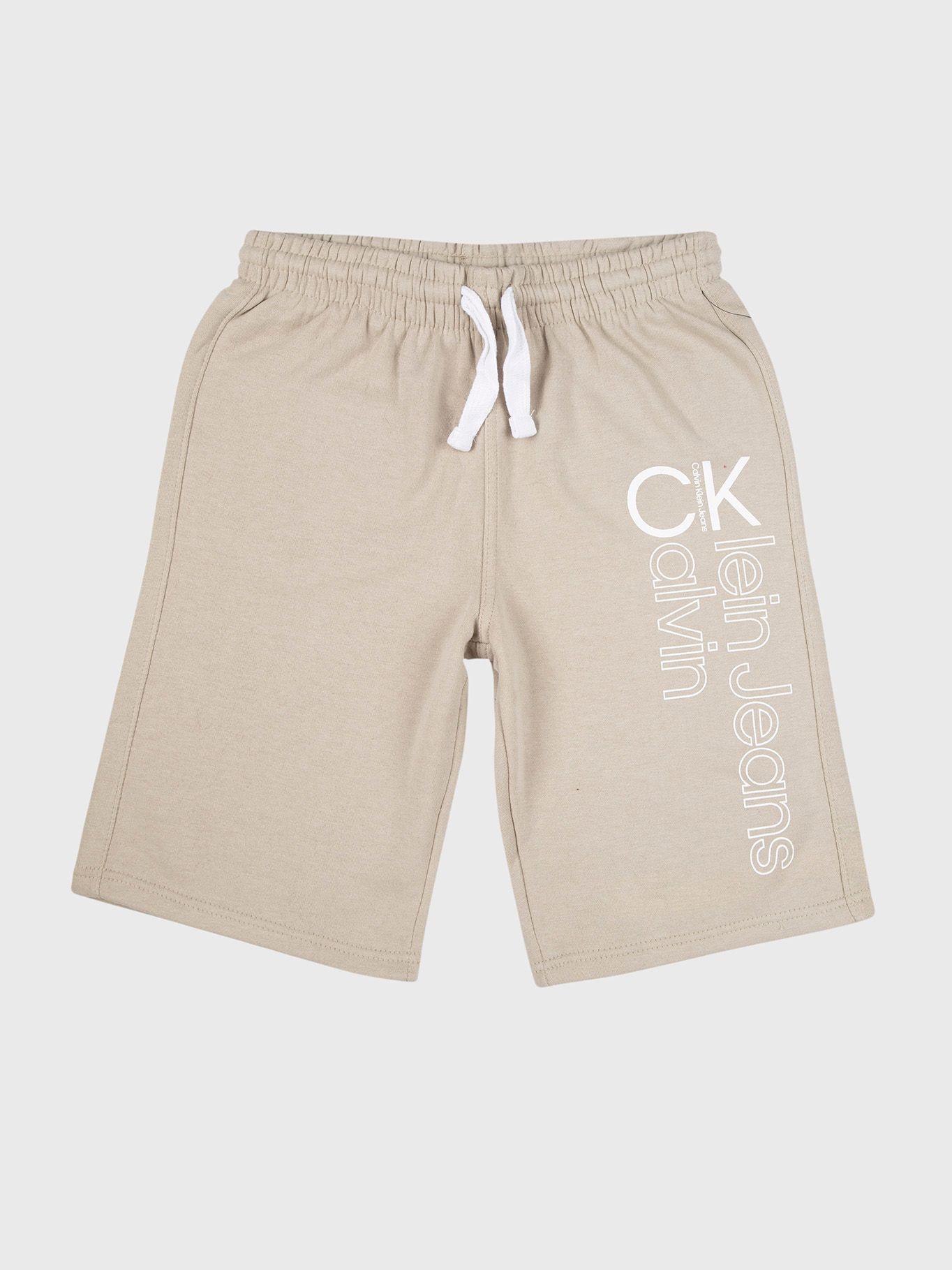Short Niño Calvin Knit Beige Calvin Klein-0