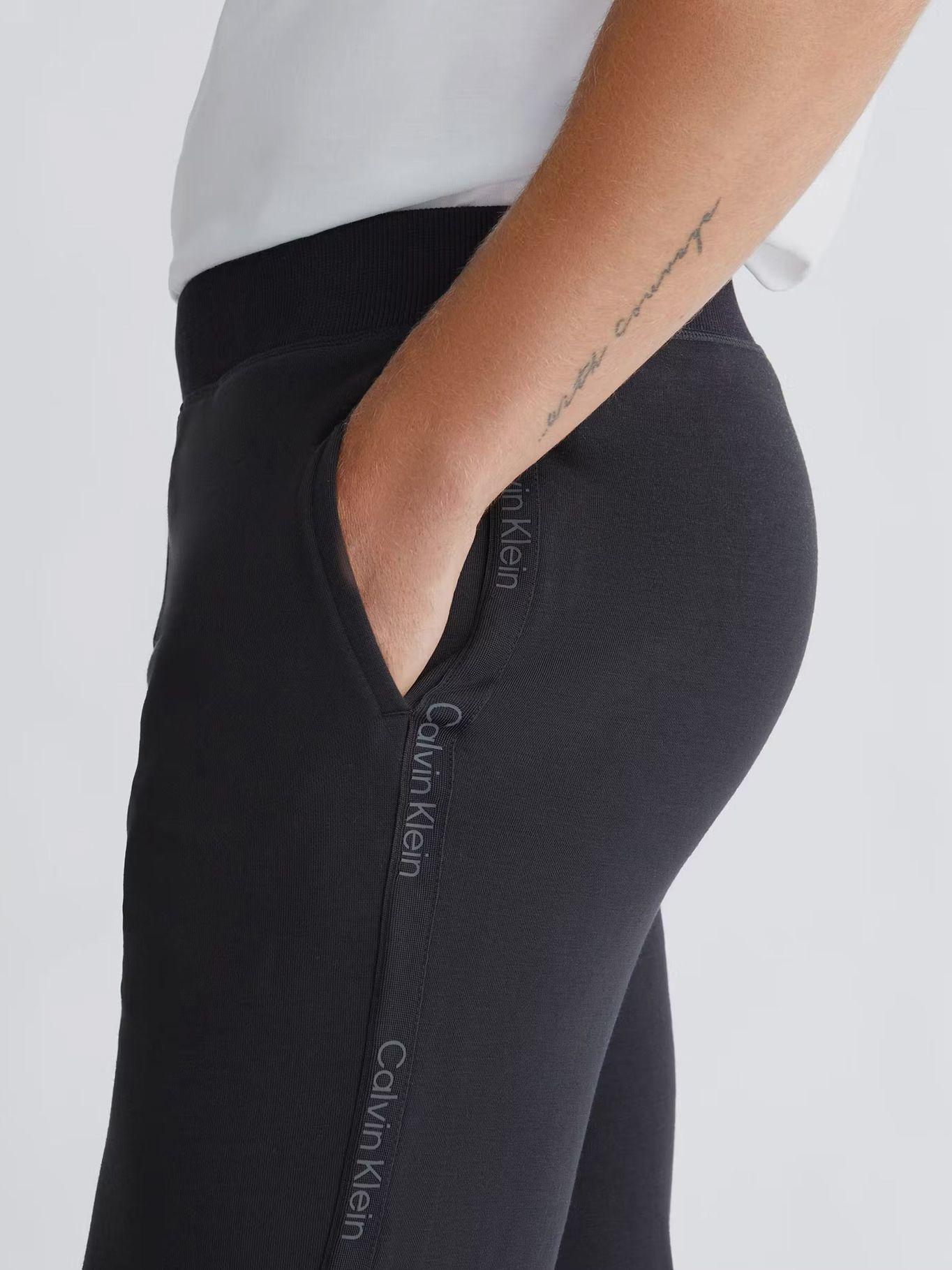 Jogger French Terry Negro Calvin Klein-3