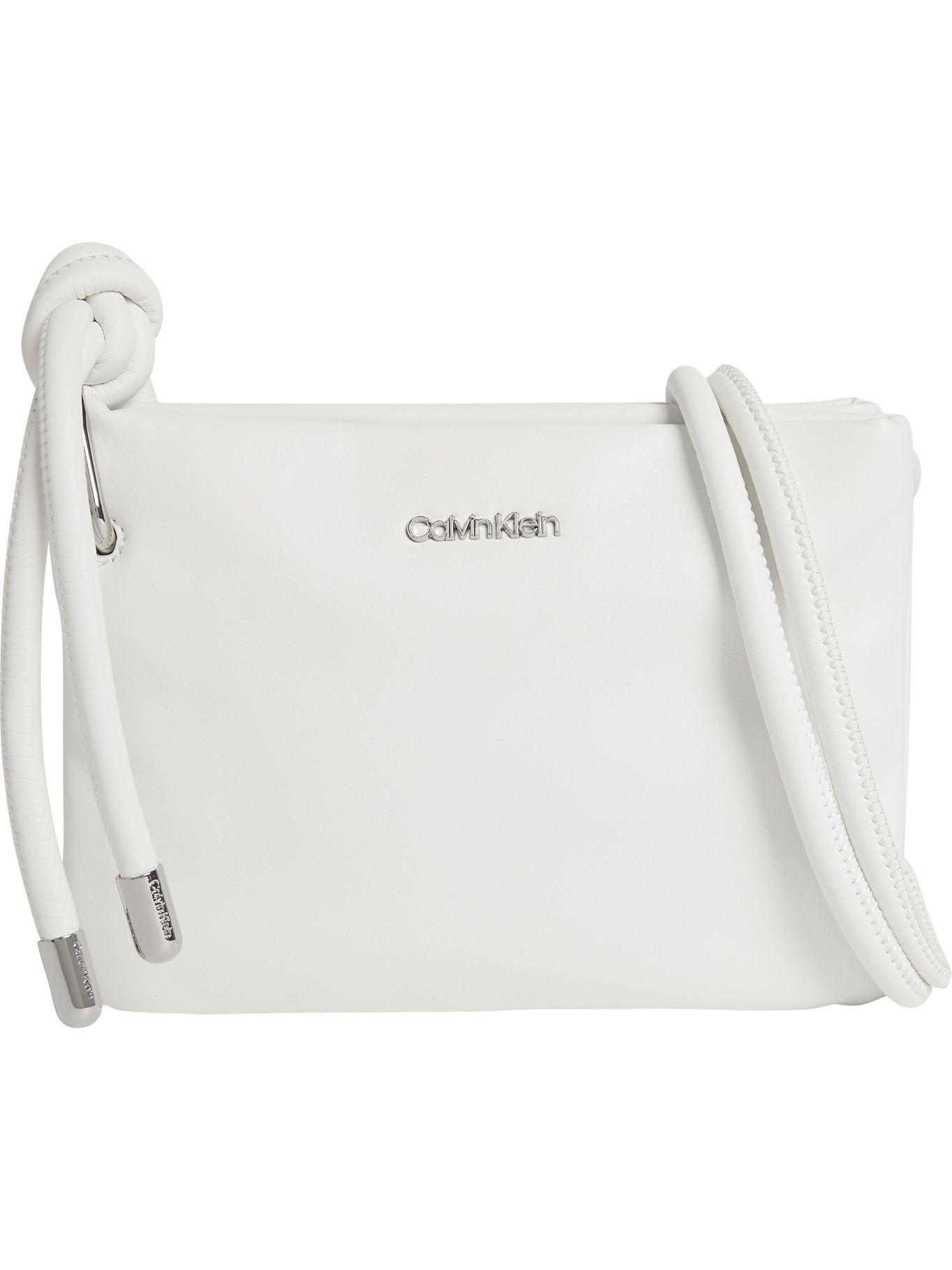 Cartera Xbody Roped Blanco Calvin Klein-0