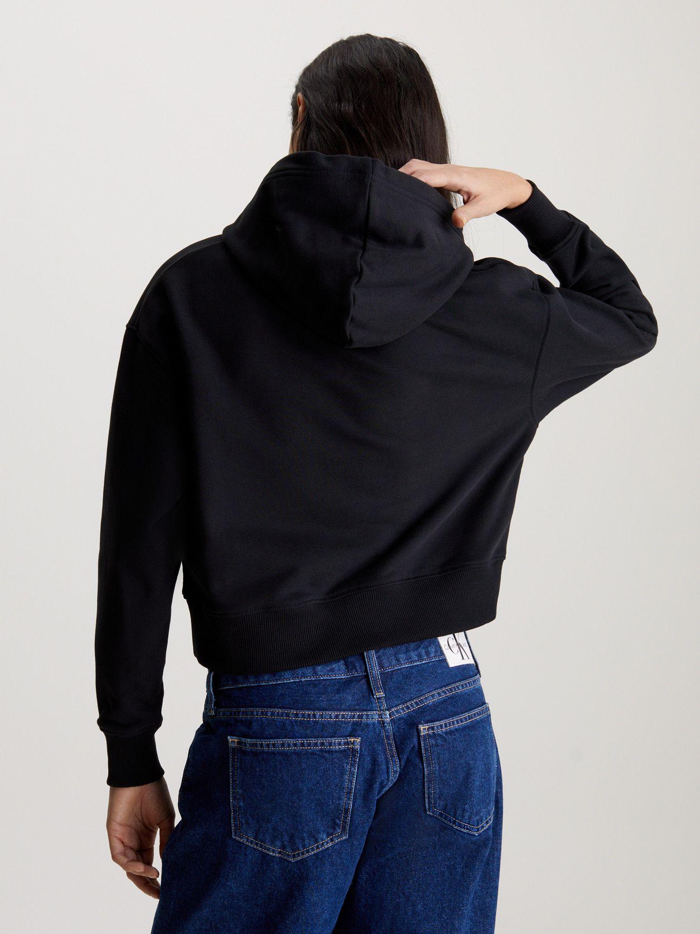 Polerón con Gorro Meta Ck Negro Calvin Klein-2