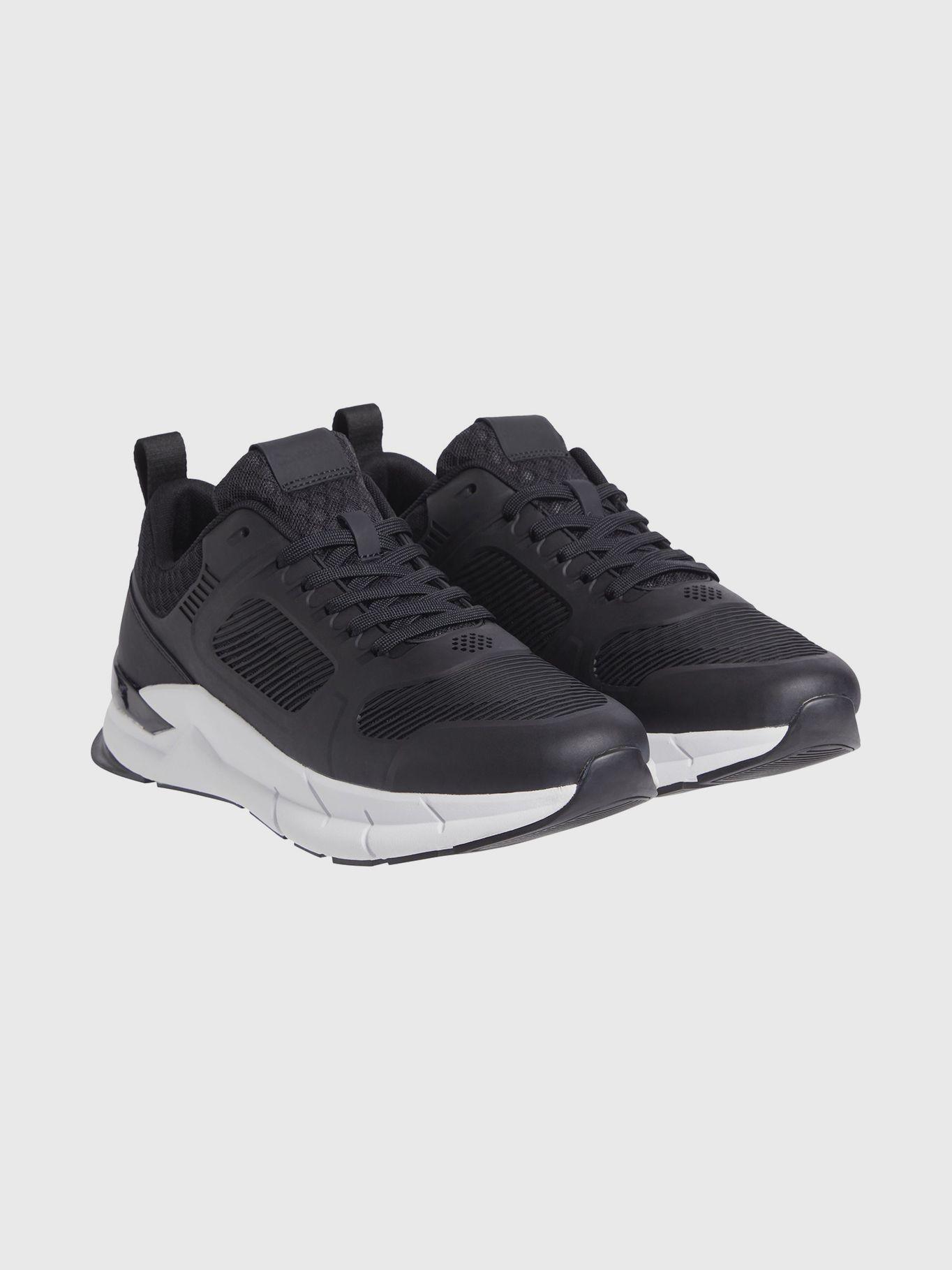 Zapatilla Low Top Lace Up Tech Negro Calvin Klein-0