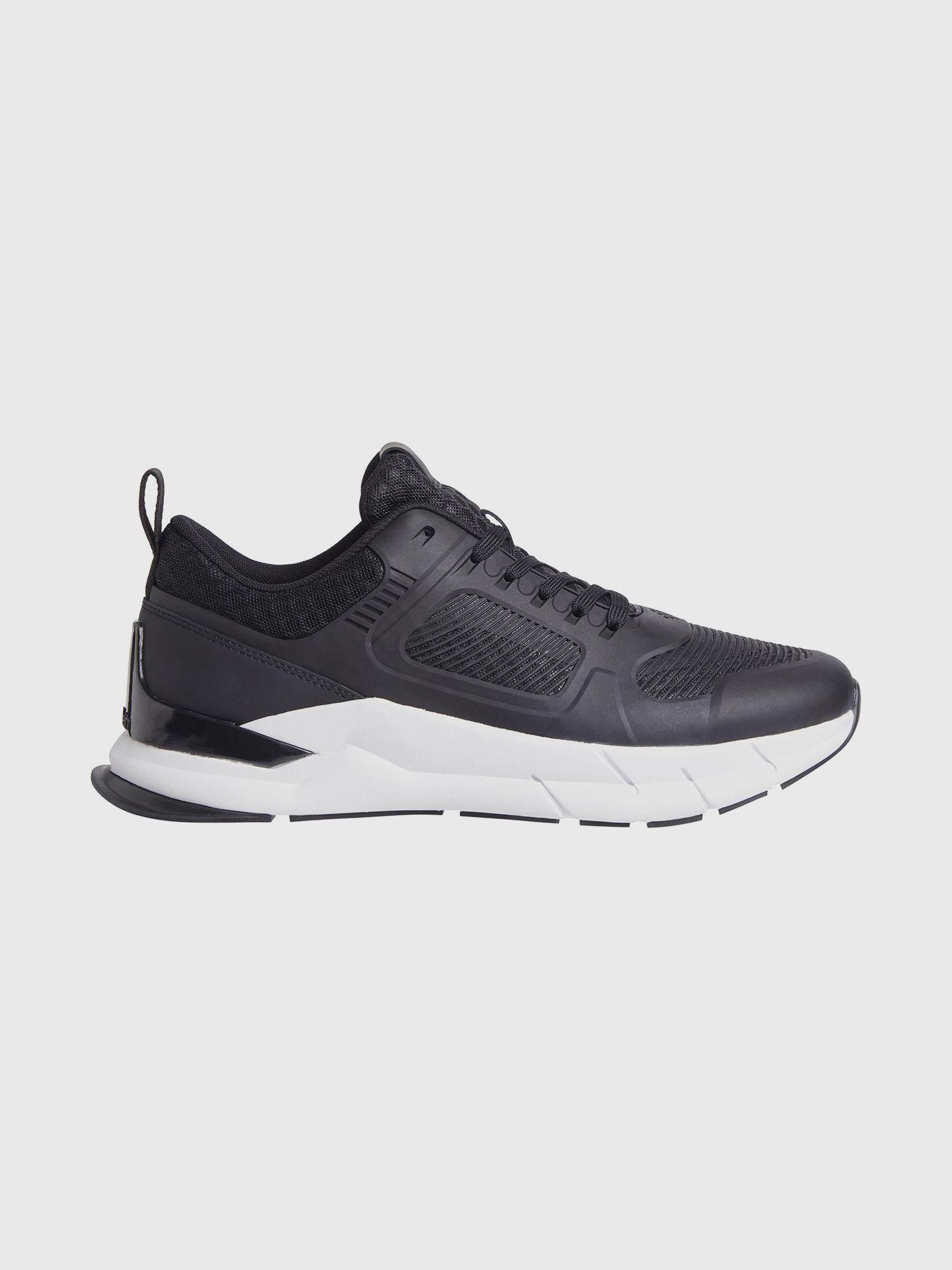 Zapatilla Low Top Lace Up Tech Negro Calvin Klein-4