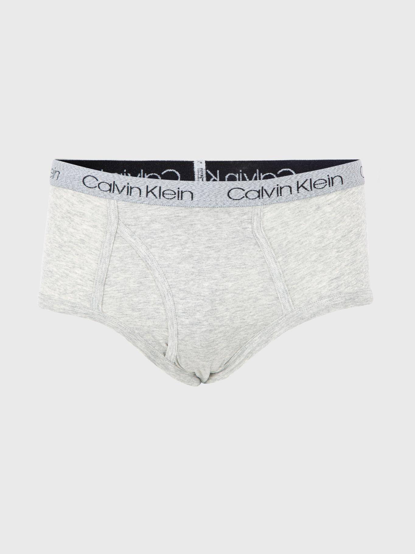 Pack 3 Slips Niño Delta Rojo/Gris Calvin Klein-1