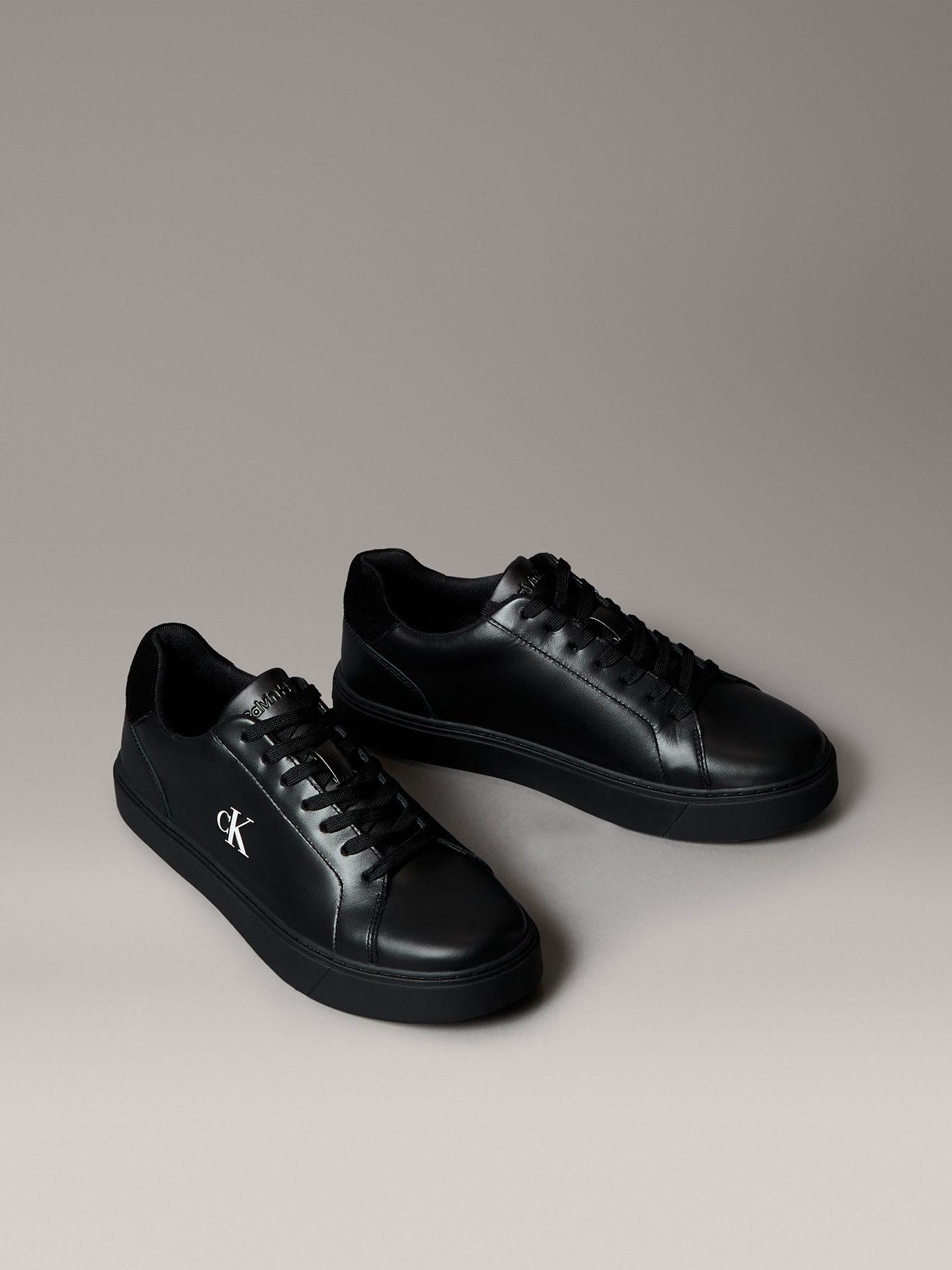 Zapatillas Classic en Cuero Negro Calvin Klein-0