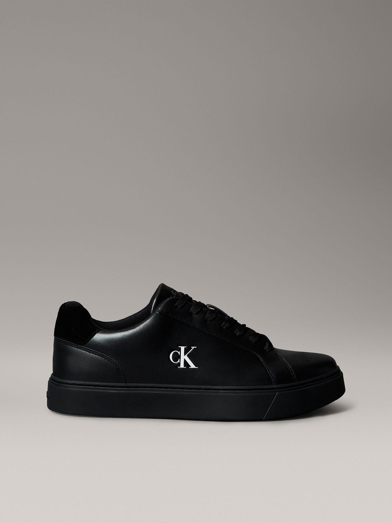 Zapatillas Classic en Cuero Negro Calvin Klein-4