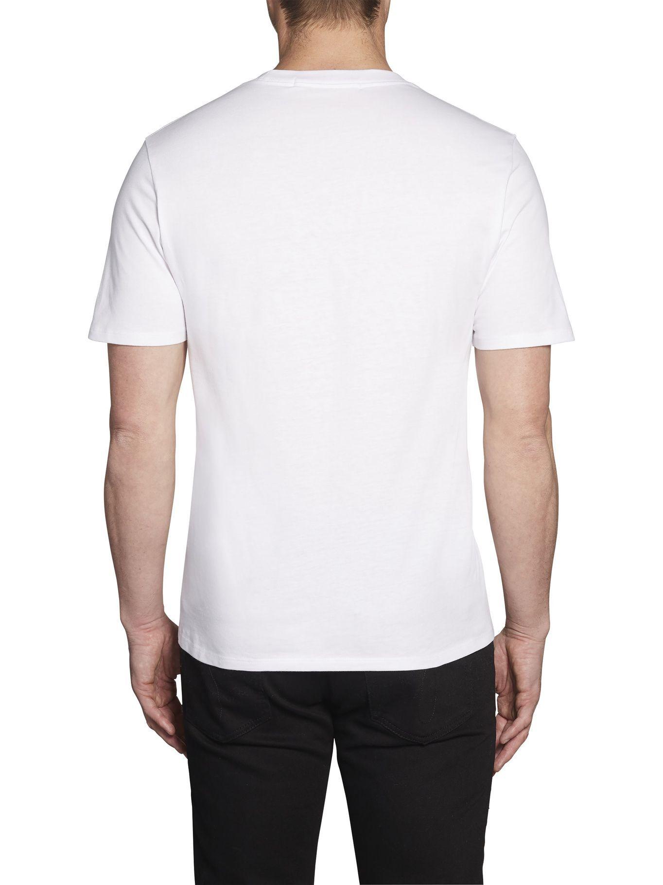 Polera Taping Blanco Calvin Klein-4