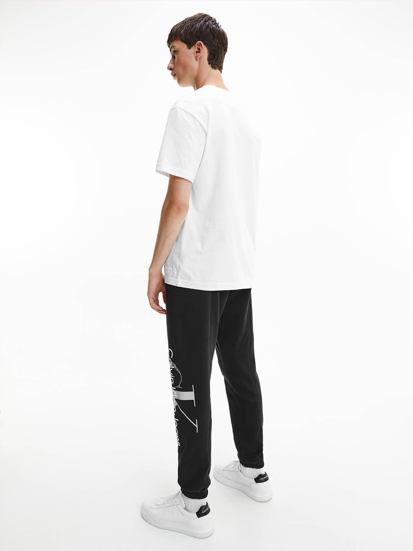 Polera Two Tone Monogram Blanco Calvin Klein-2