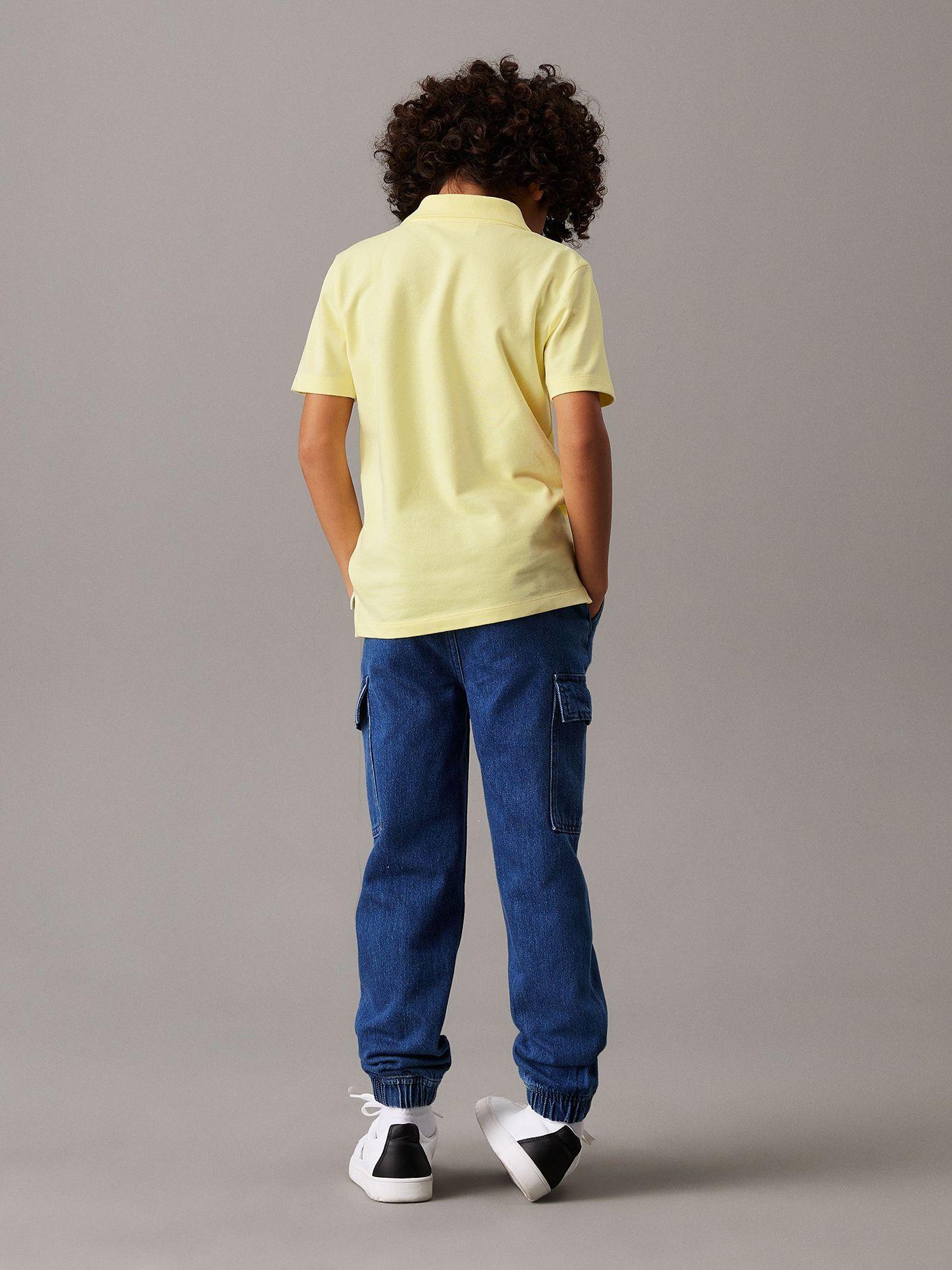 Jeans Niño Estilo Cargo Azul Calvin Klein-1