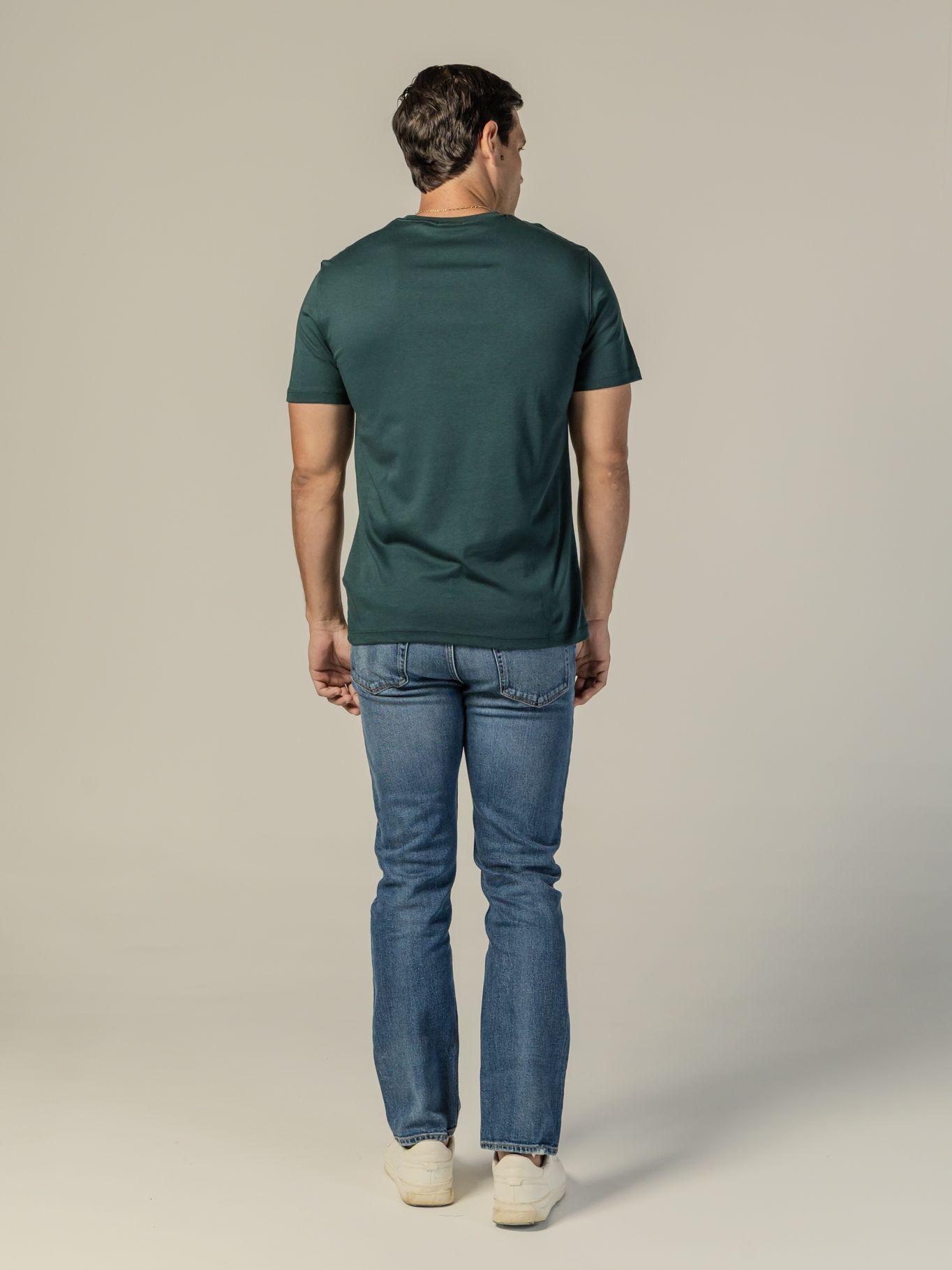 Polera Algodón Supima con Logo Bordado Ver Calvin Klein-2