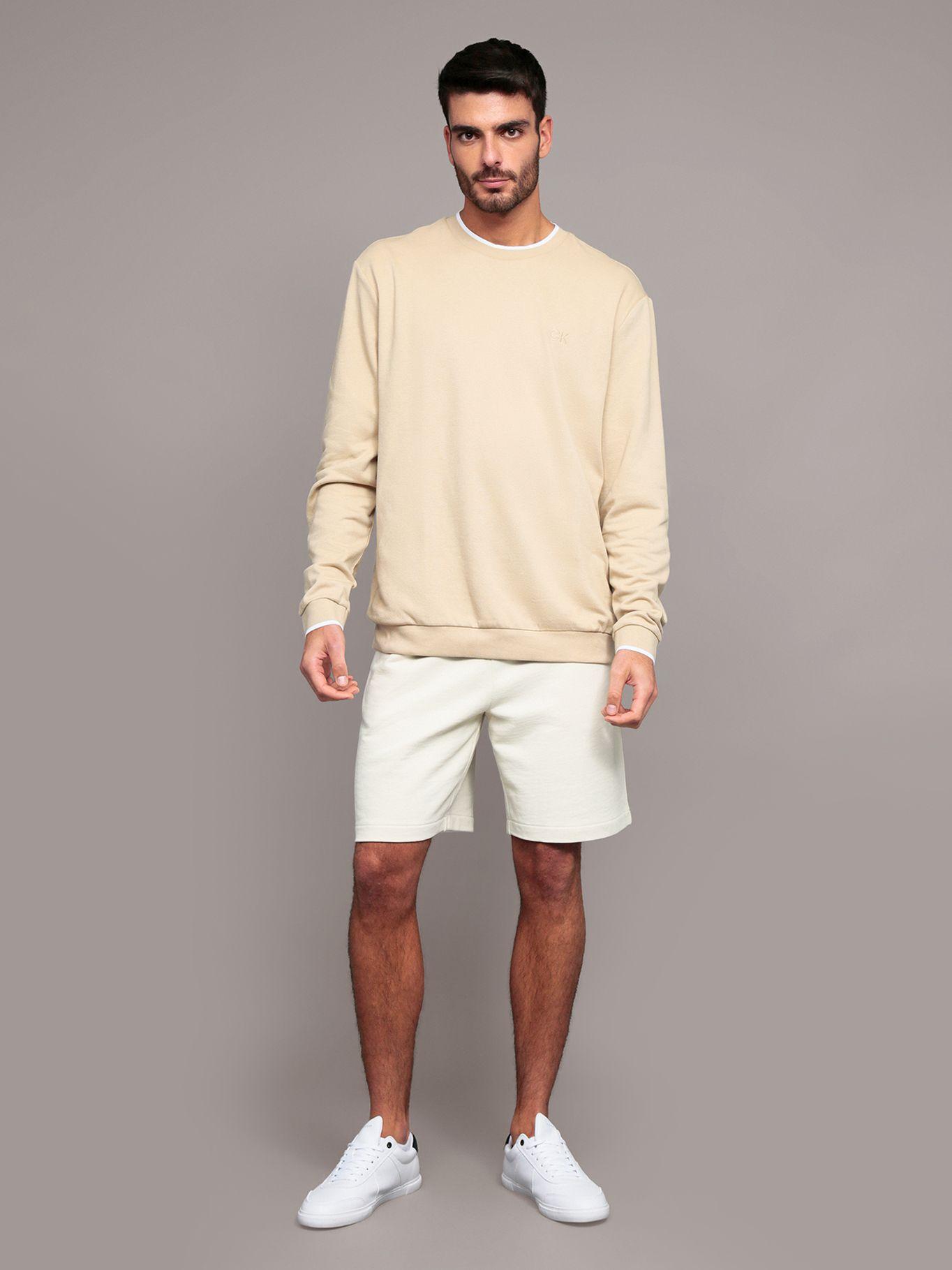 Polerón con Ribetes Contrastantes Beige Calvin Klein-1