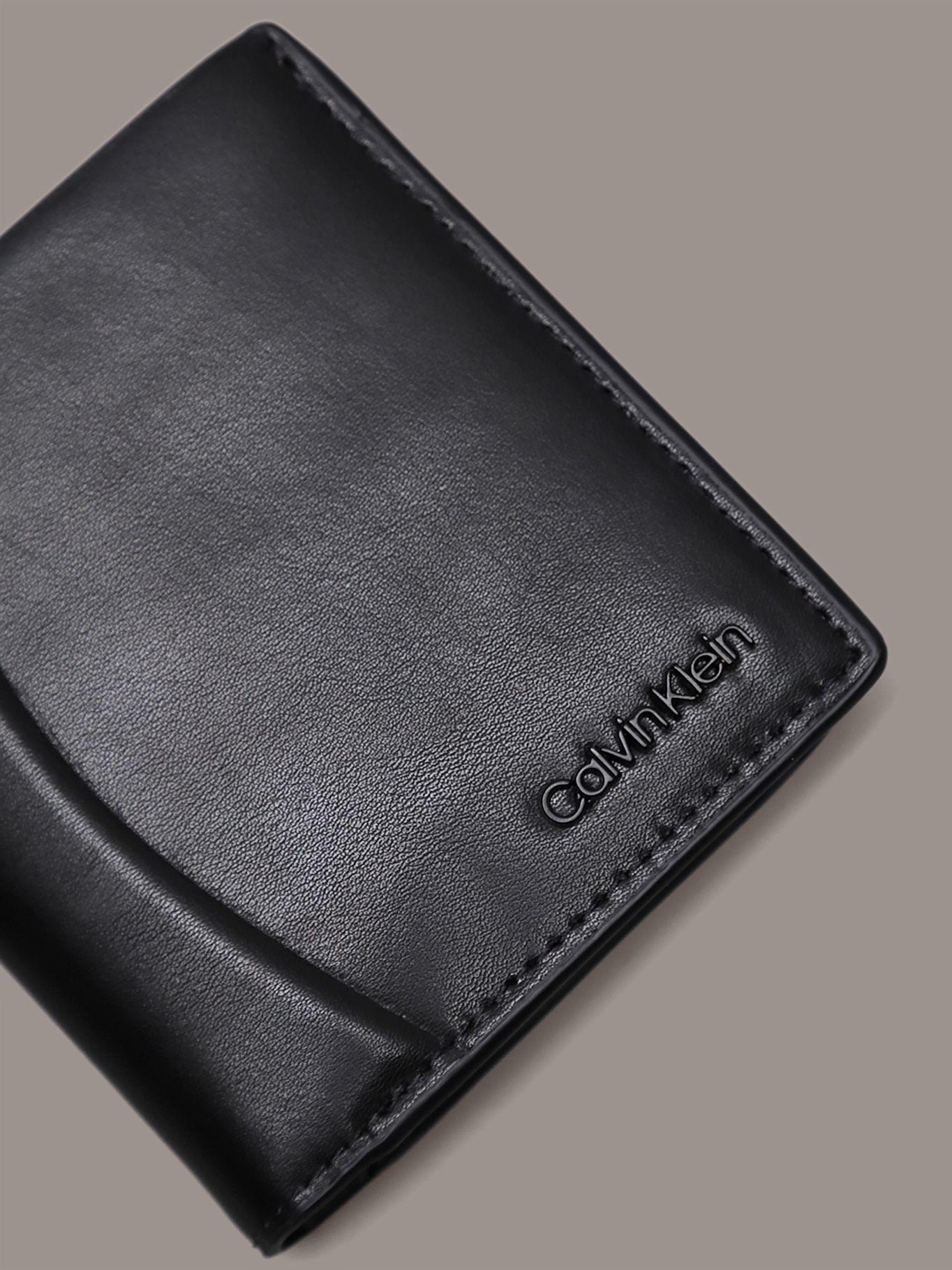 Billetera Focus Trifold Negro Calvin Klein-2