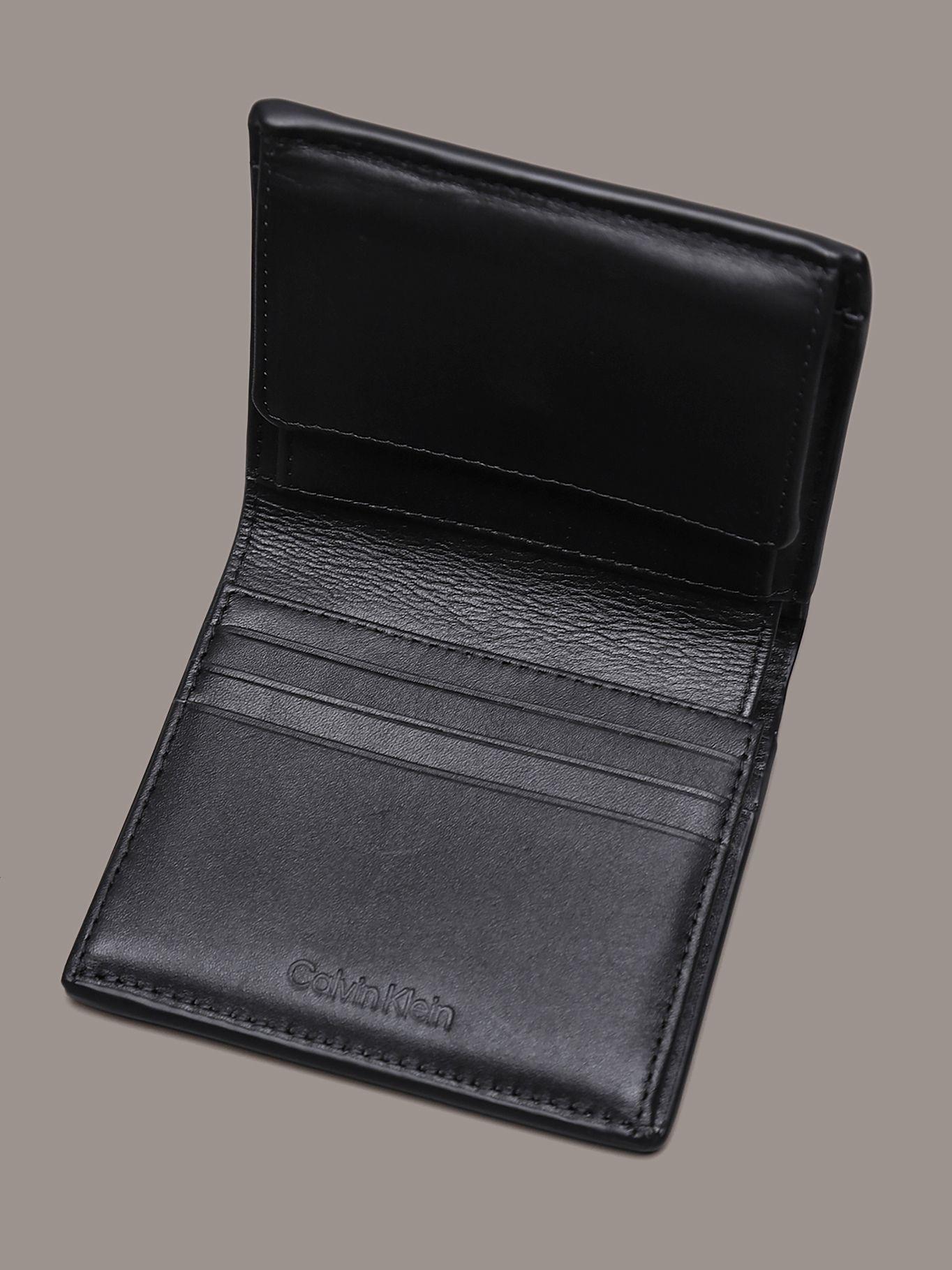 Billetera Focus Trifold Negro Calvin Klein-3