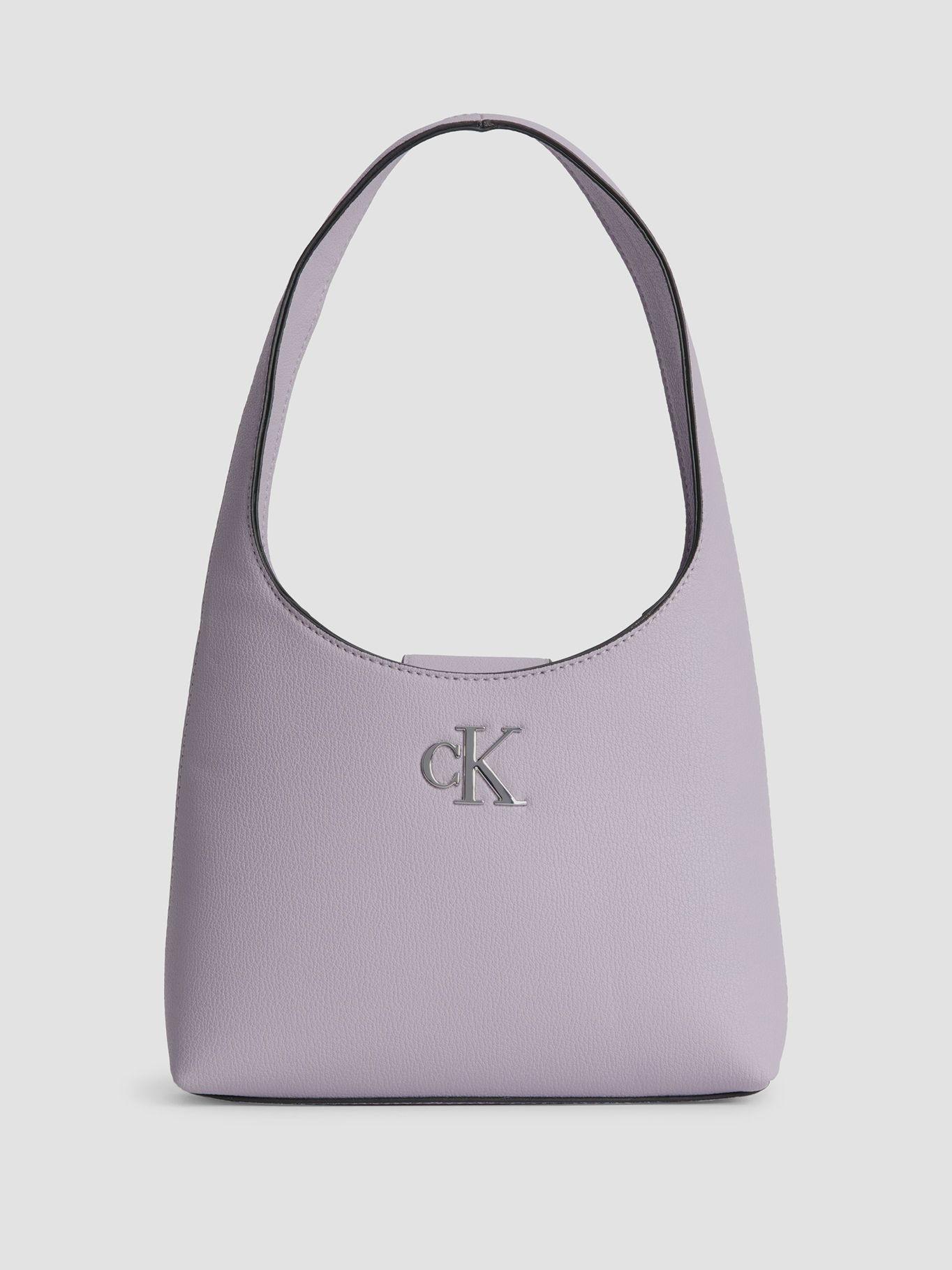 Cartera Minimal Monogram Morado Calvin Klein-0