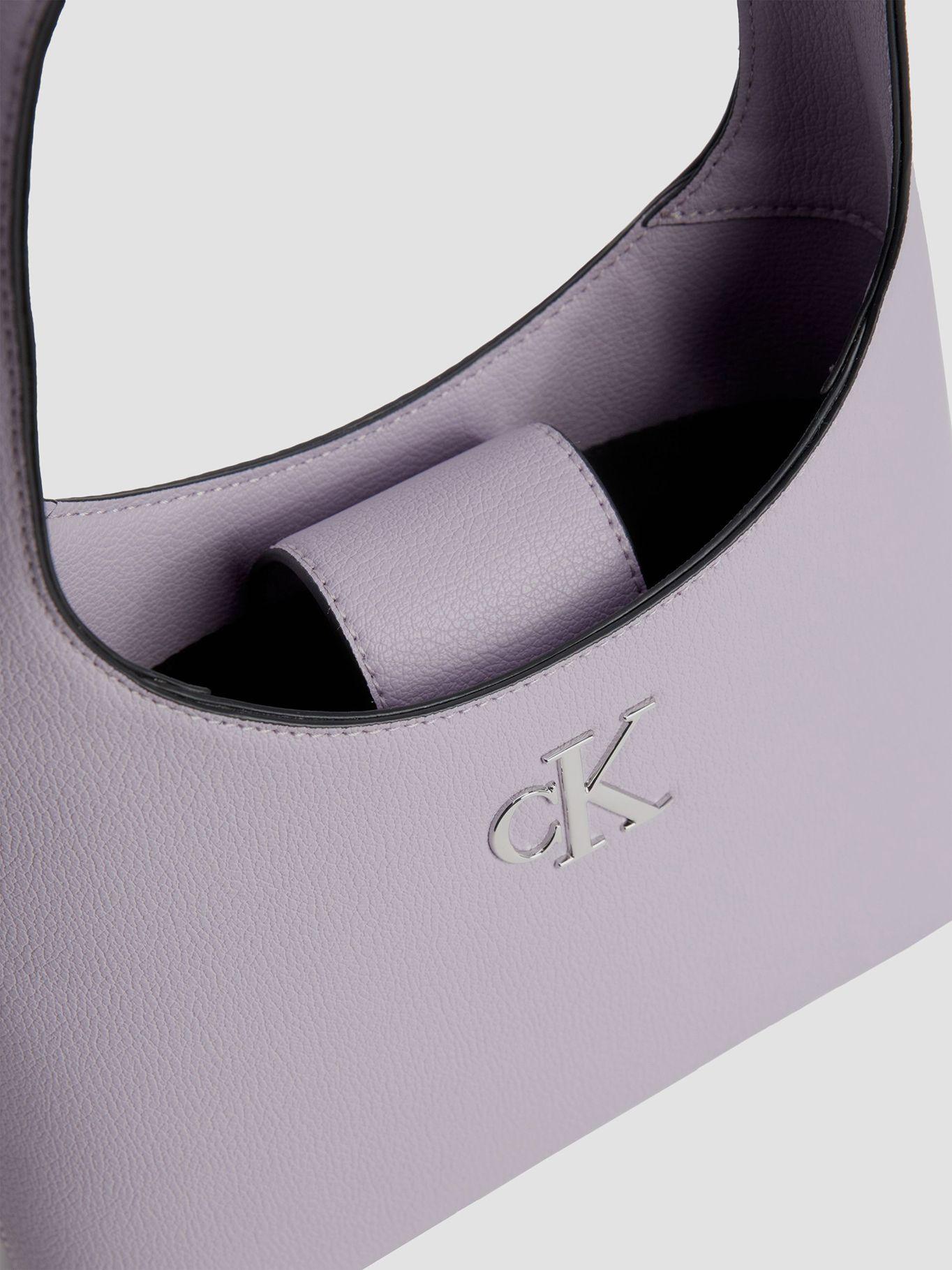 Cartera Minimal Monogram Morado Calvin Klein-2