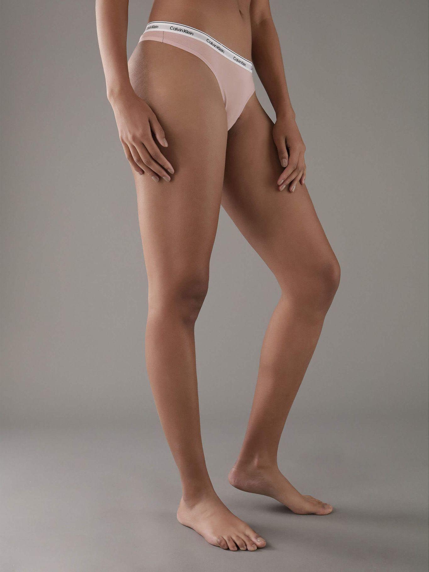 Colaless talle bajo - Modern logo Rosado Calvin Klein-1