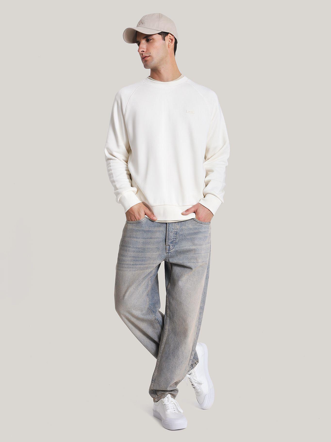 Polerón Soft Cotton Modal Blanco Calvin Klein-1