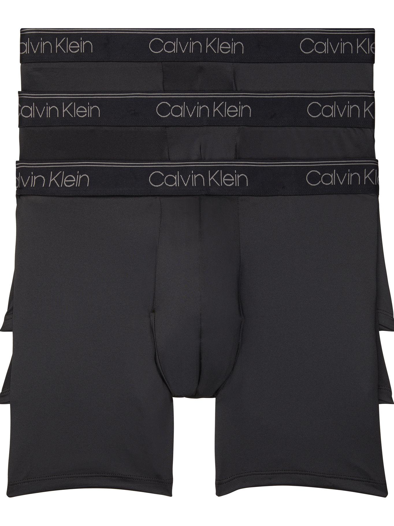 Pack 3 Bóxer Brief Micro Stretch Negro Calvin Klein-0