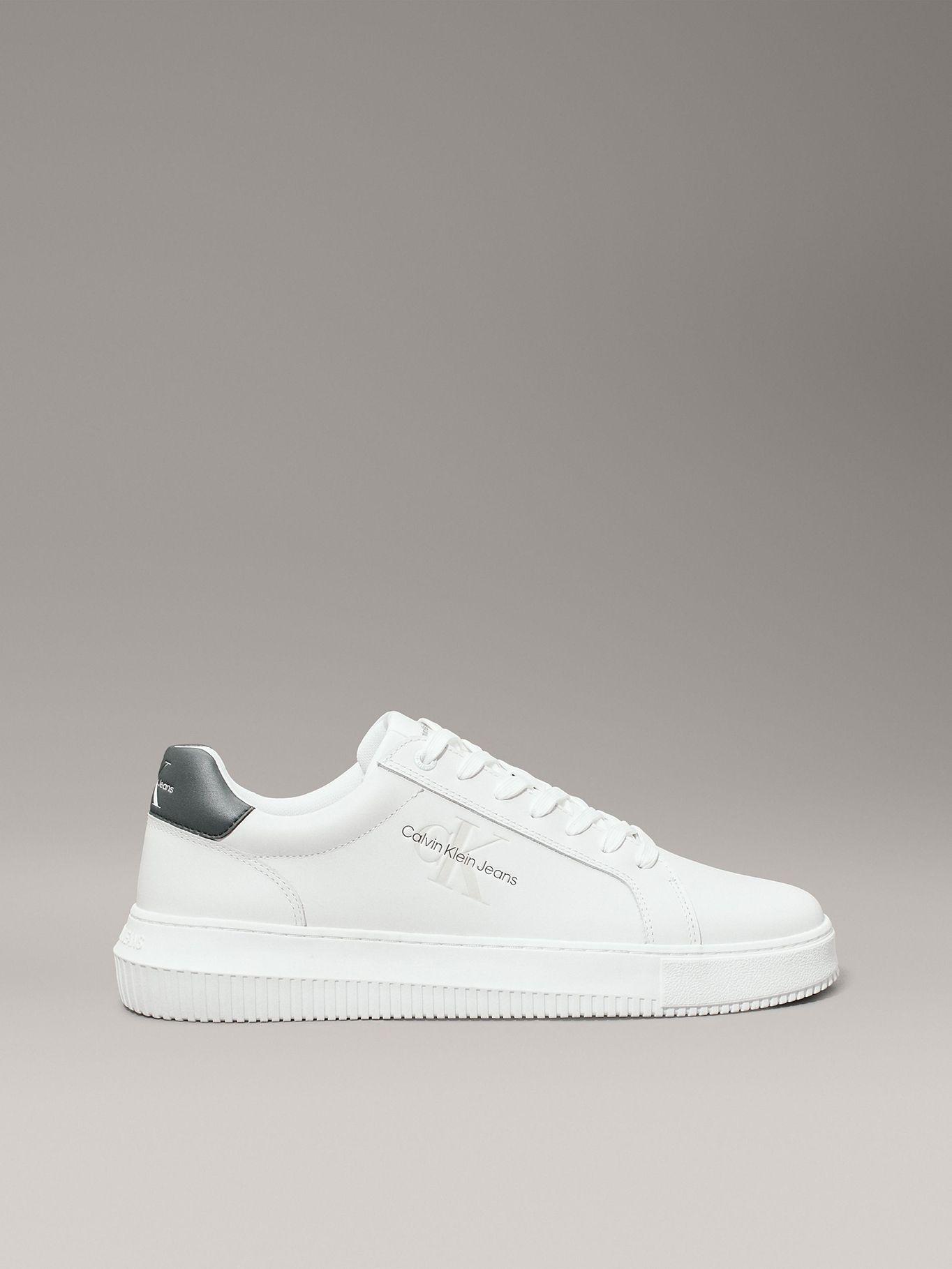 Zapatillas Chunky Cupsole Monologo Blanco Calvin Klein-4