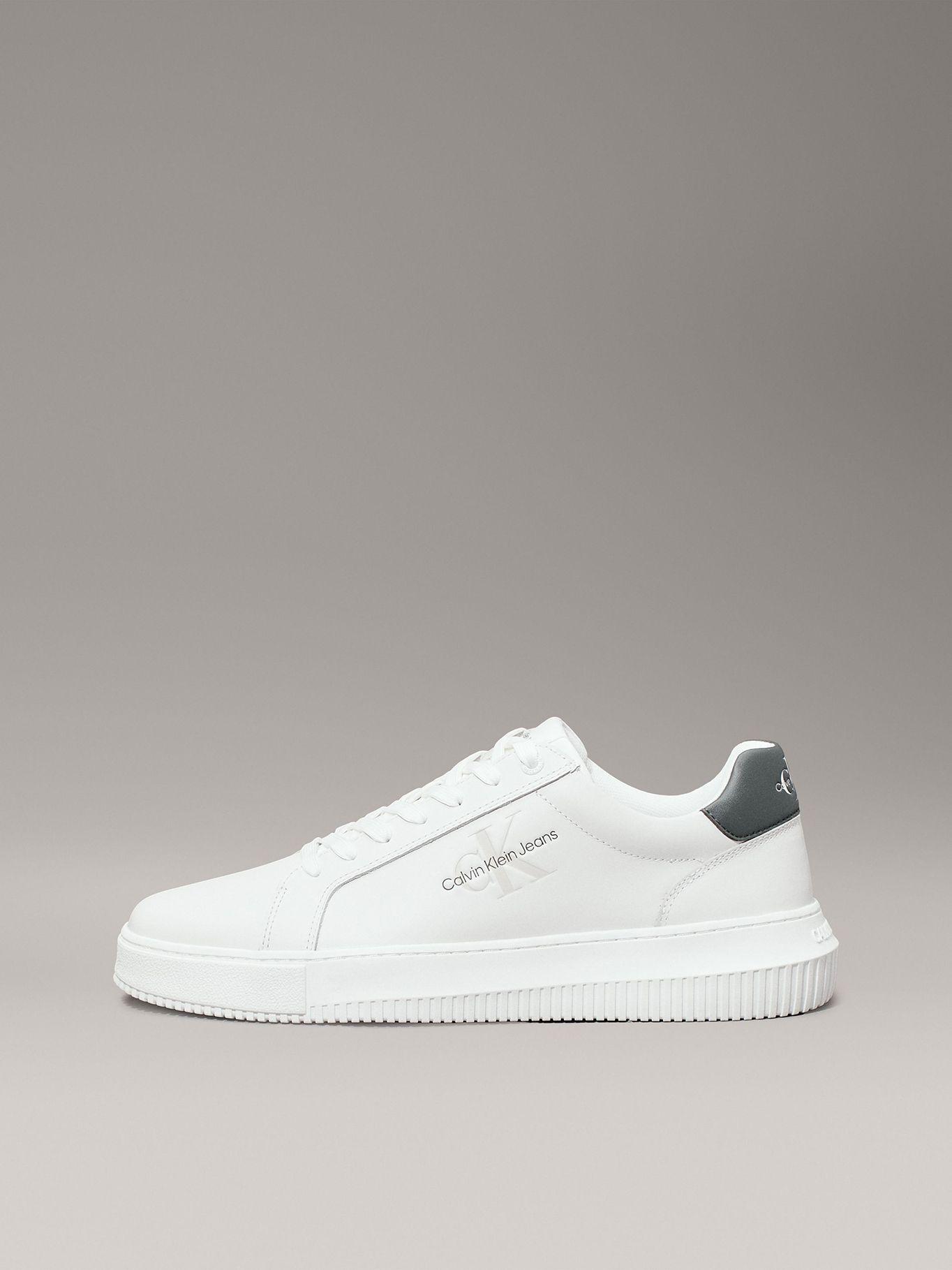 Zapatillas Chunky Cupsole Monologo Blanco Calvin Klein-5