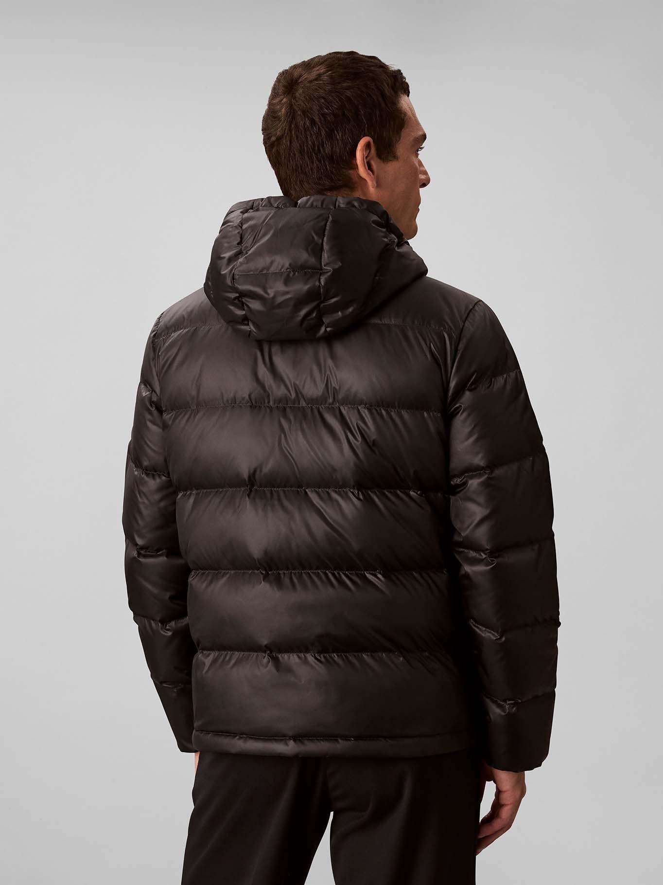 Parka Acolchada con Gorro Negro Calvin Klein-2