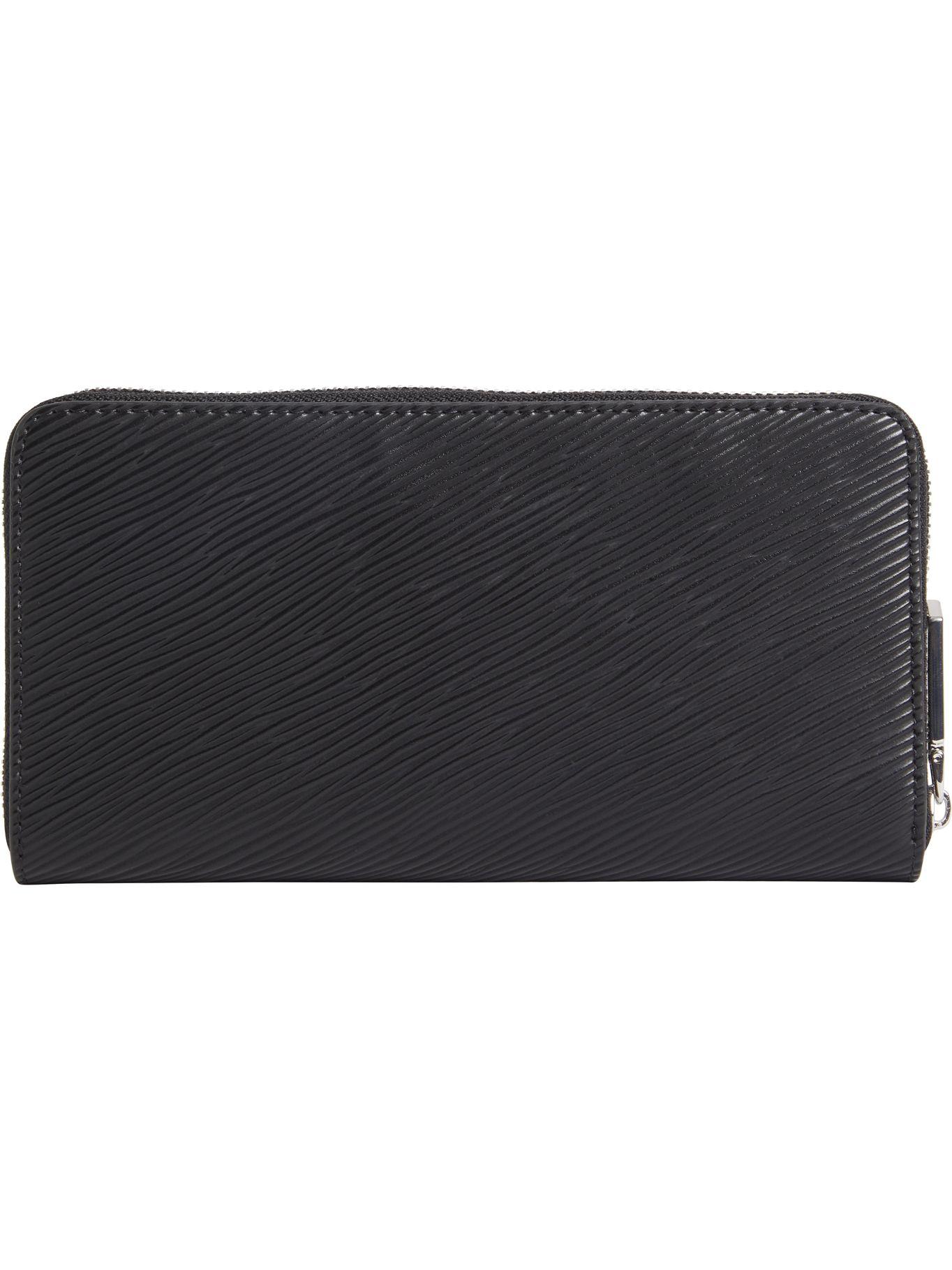 Billetera con cremallera Negro Calvin Klein K60K610266-BAX-1