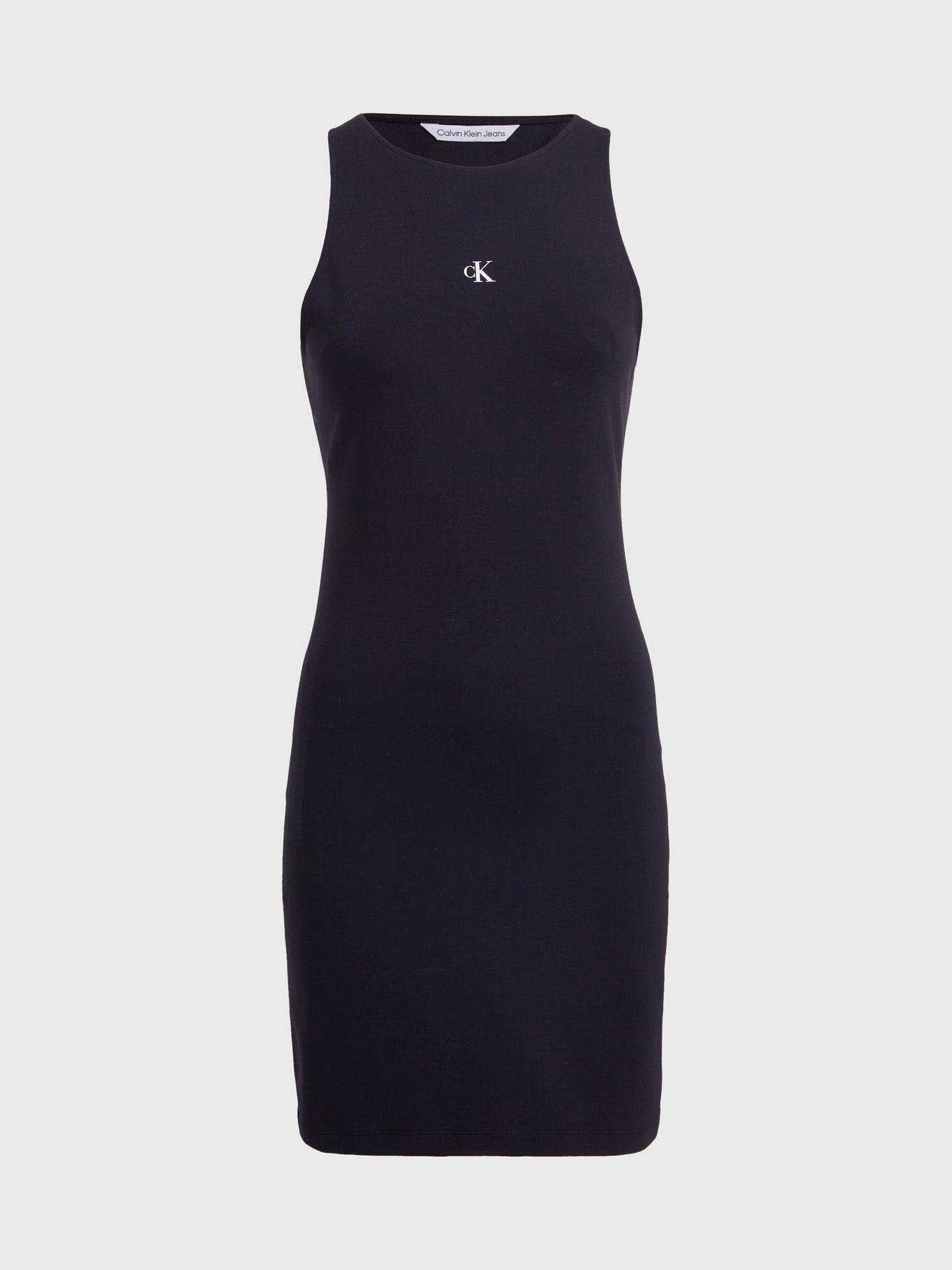 Vestido Racerback Milano Negro Calvin Klein-4