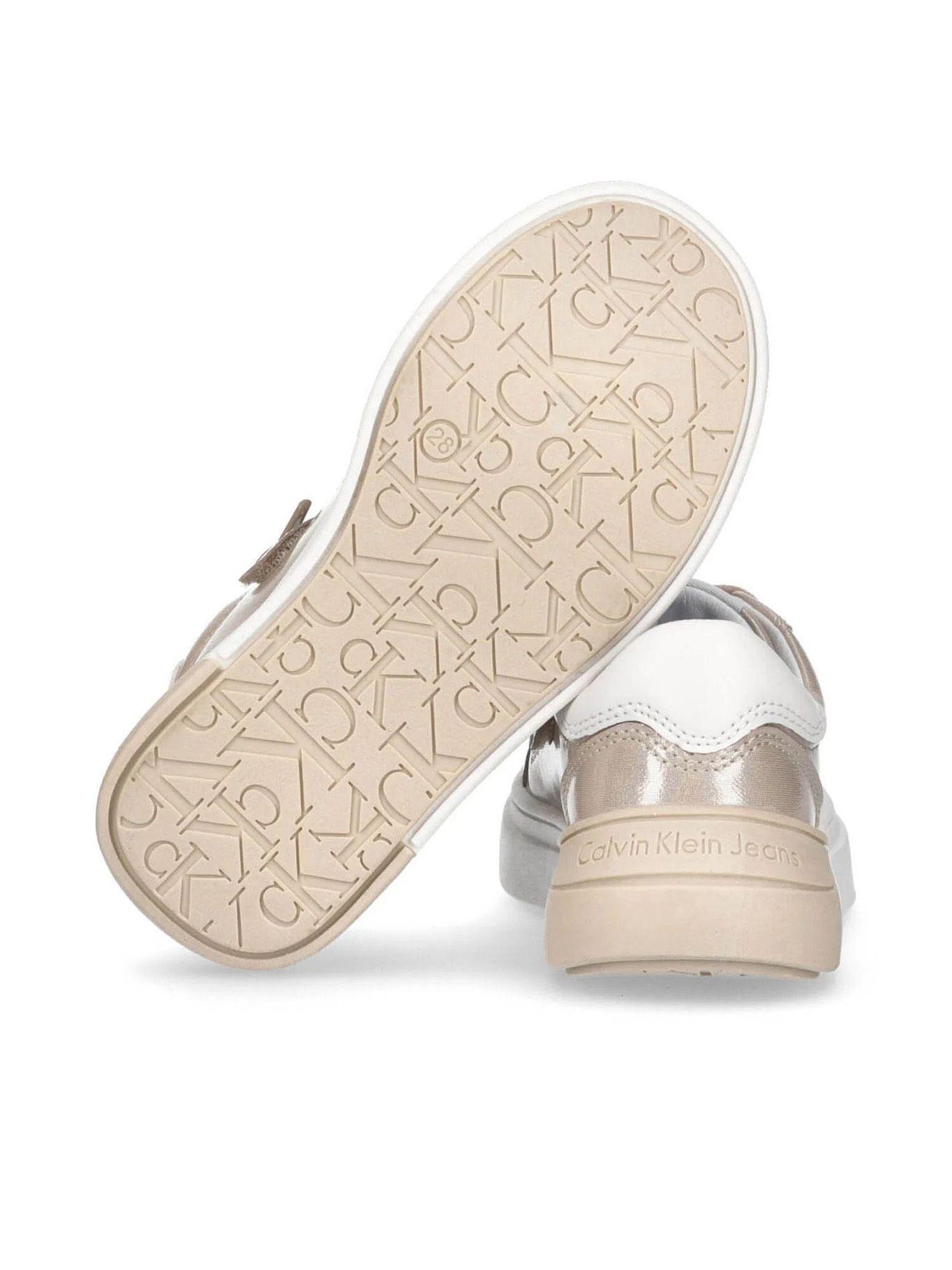 Zapatilla Low Cut Lace-Up Beig Beige Calvin Klein-3