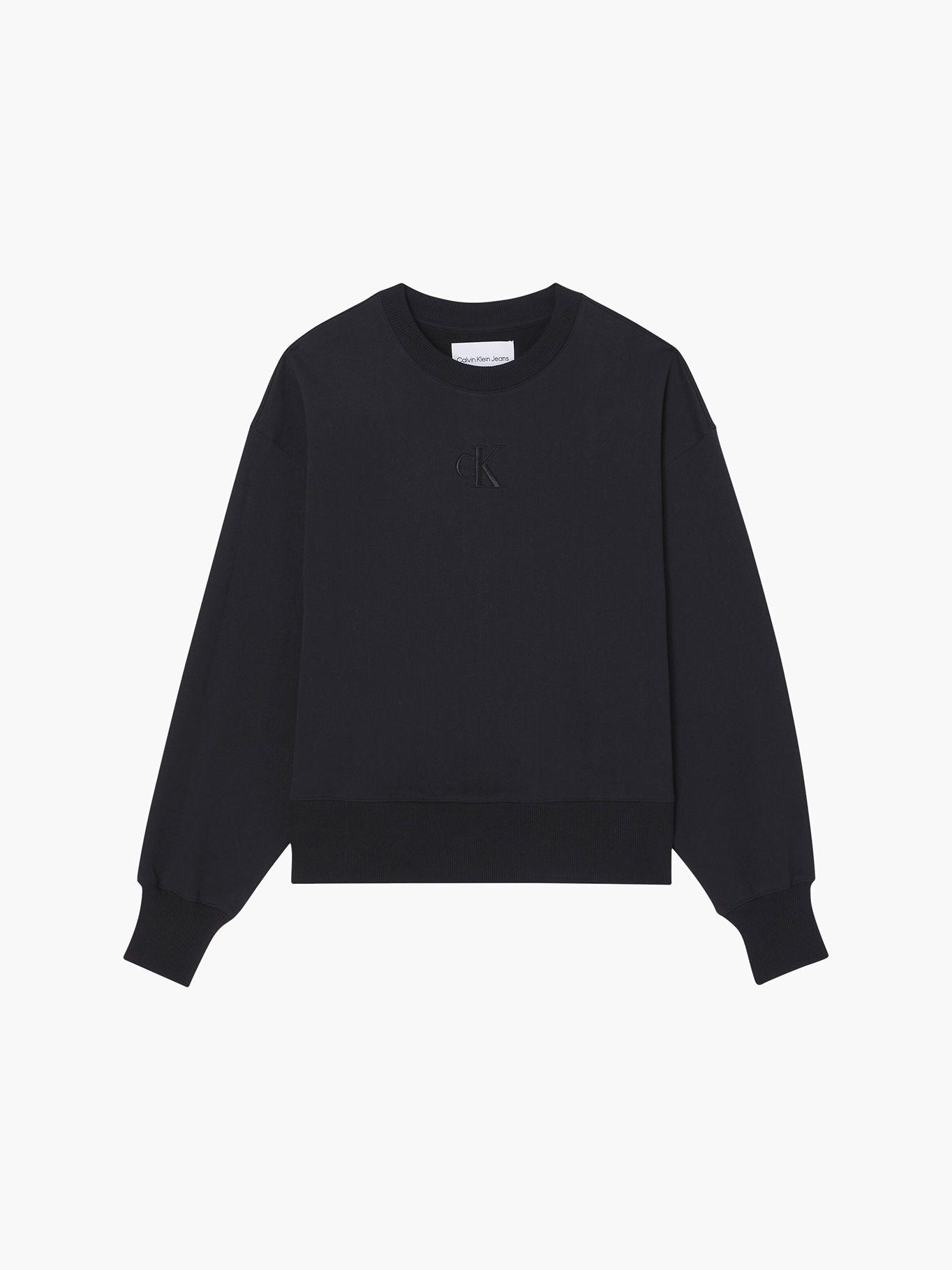 Polerón Hoodie Back Negro Calvin Klein-4