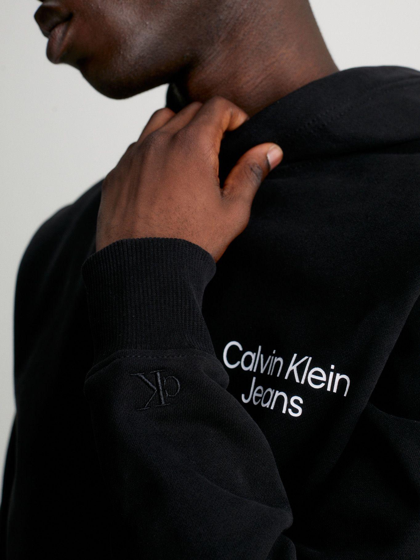 Polerón con Gorro Eclipse Graphic Negro Calvin Klein-3