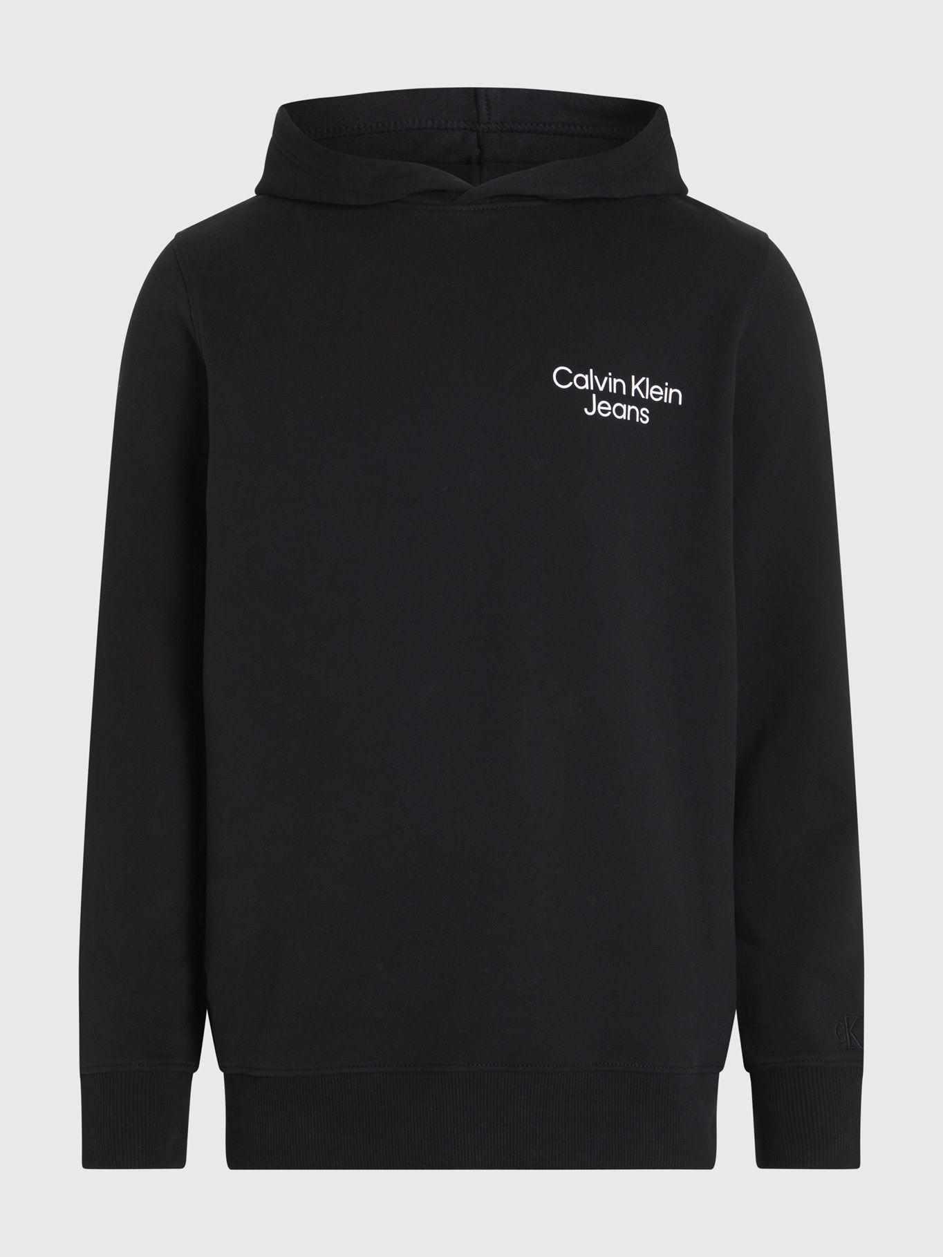 Polerón con Gorro Eclipse Graphic Negro Calvin Klein-4