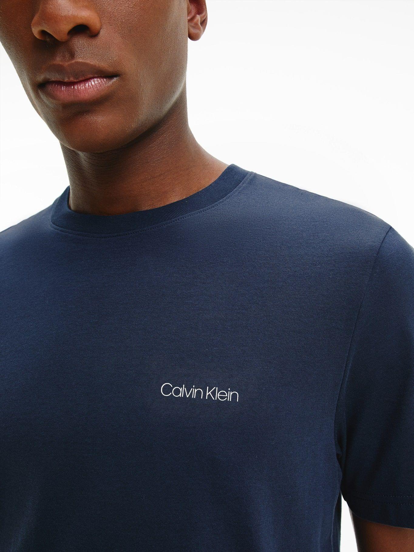 Polera Liquid Touch Azul Calvin Klein Hombre-2