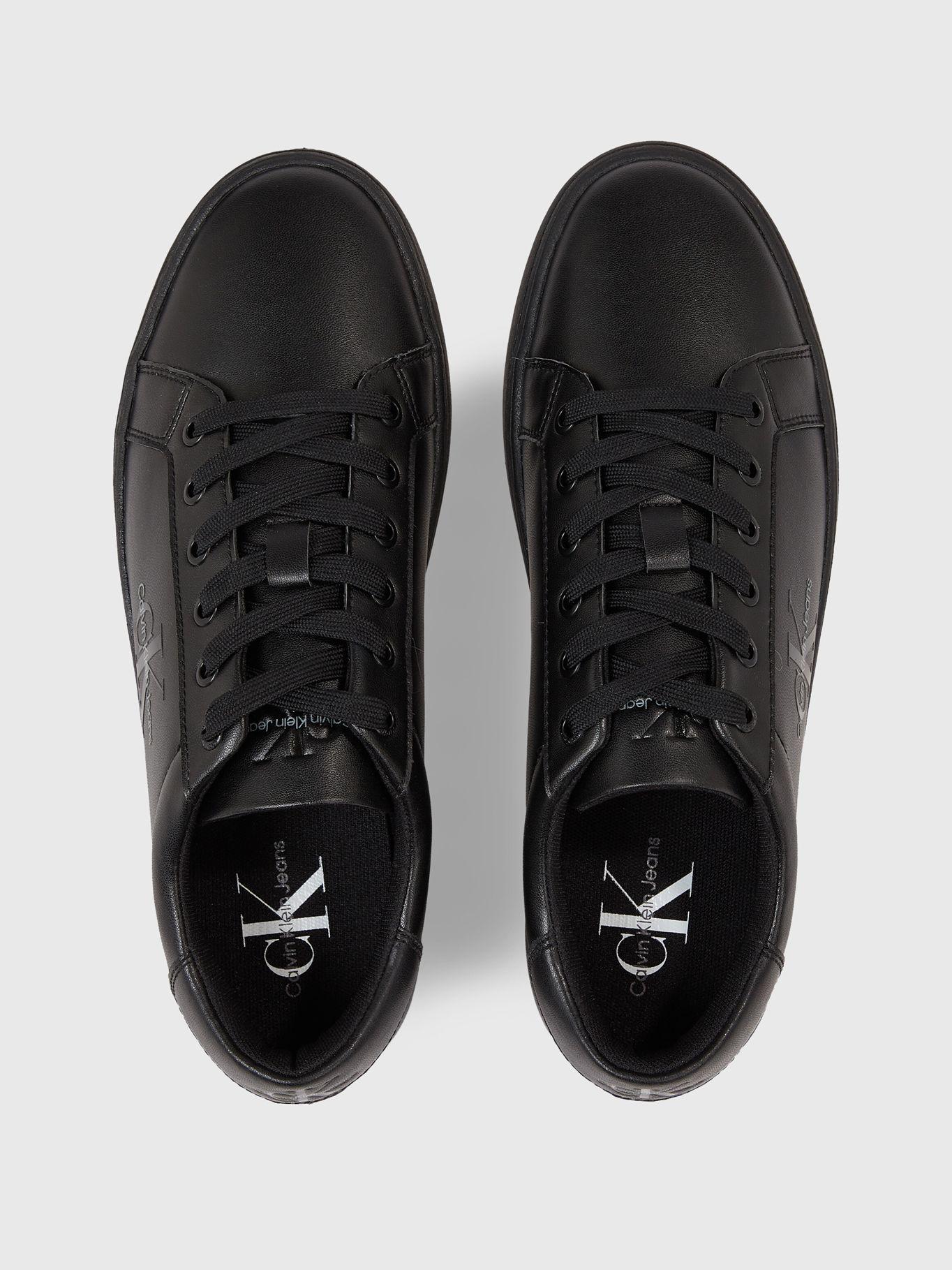 Zapatilla Classic Cupsole Lace Up Low Negro Calvin Klein-2