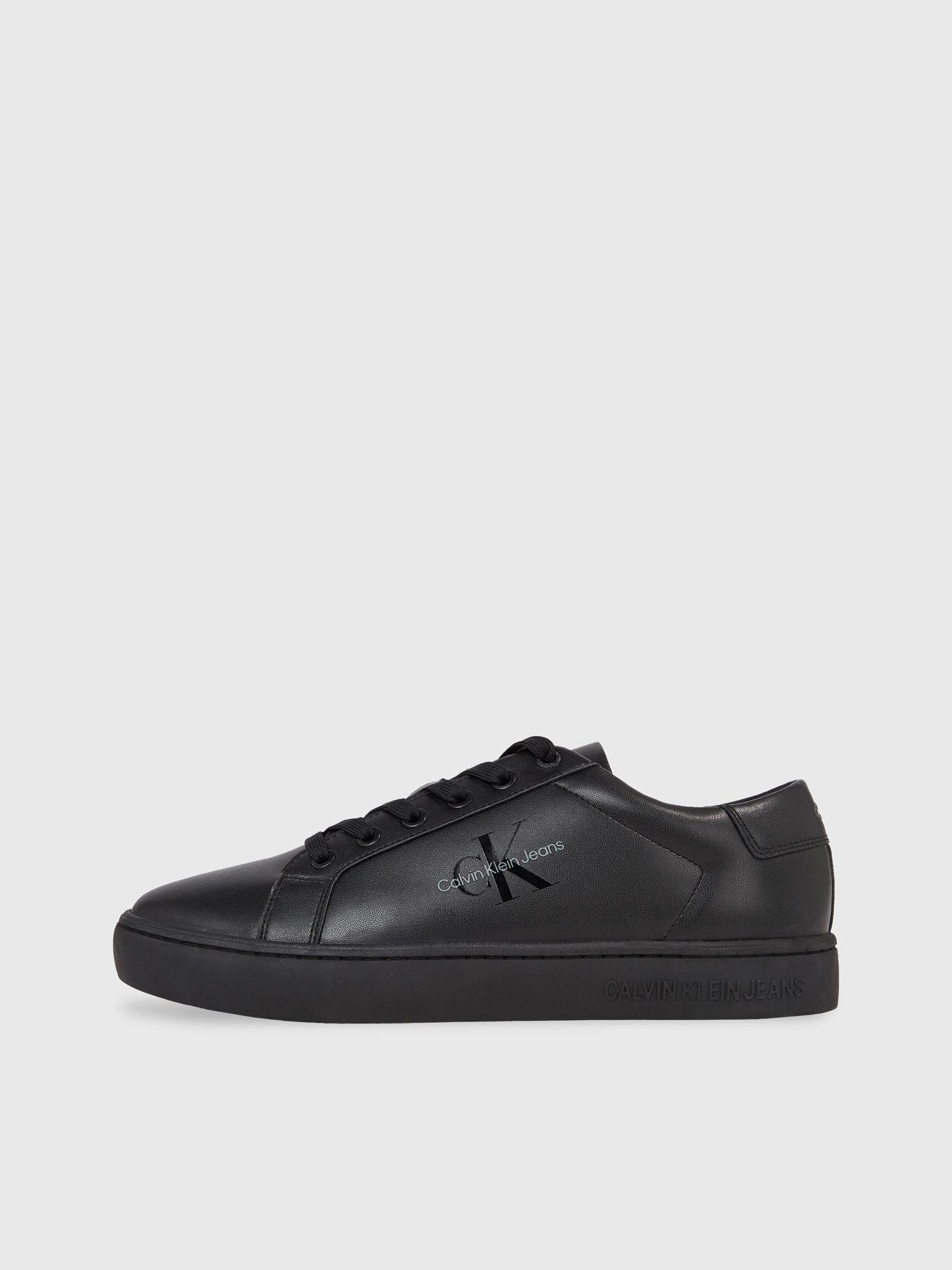 Zapatilla Classic Cupsole Lace Up Low Negro Calvin Klein-5