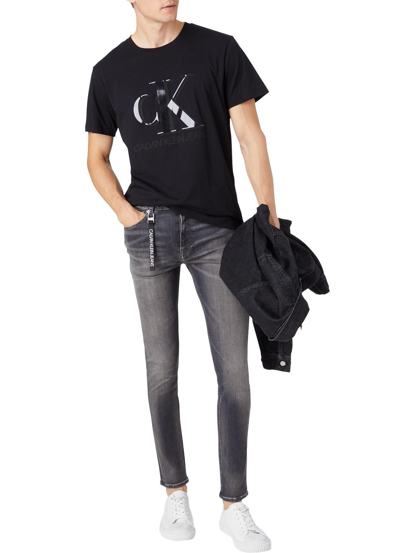 Polera Monogram Waterbase Negro Calvin Klein-2