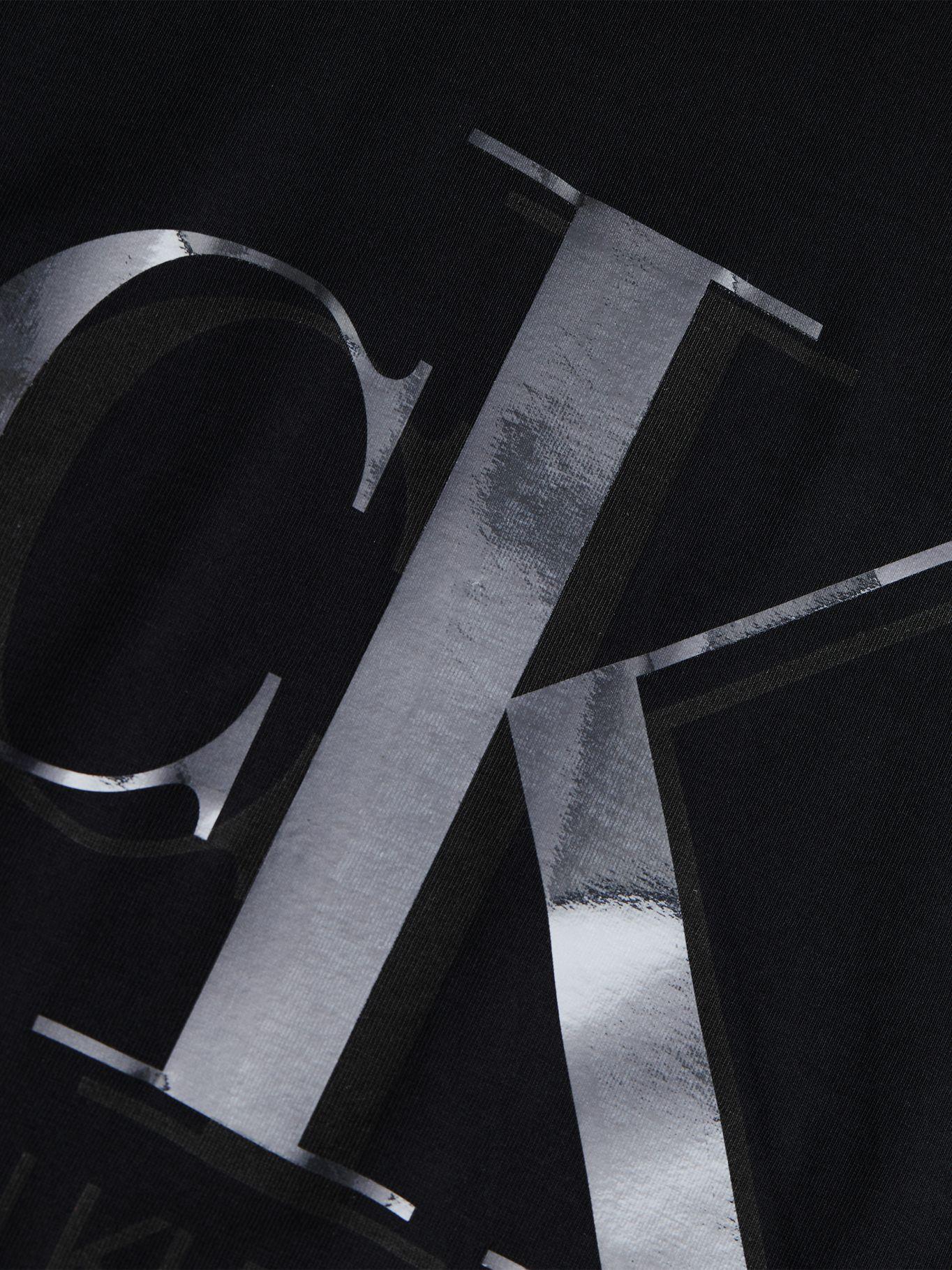 Polera Monogram Waterbase Negro Calvin Klein-1