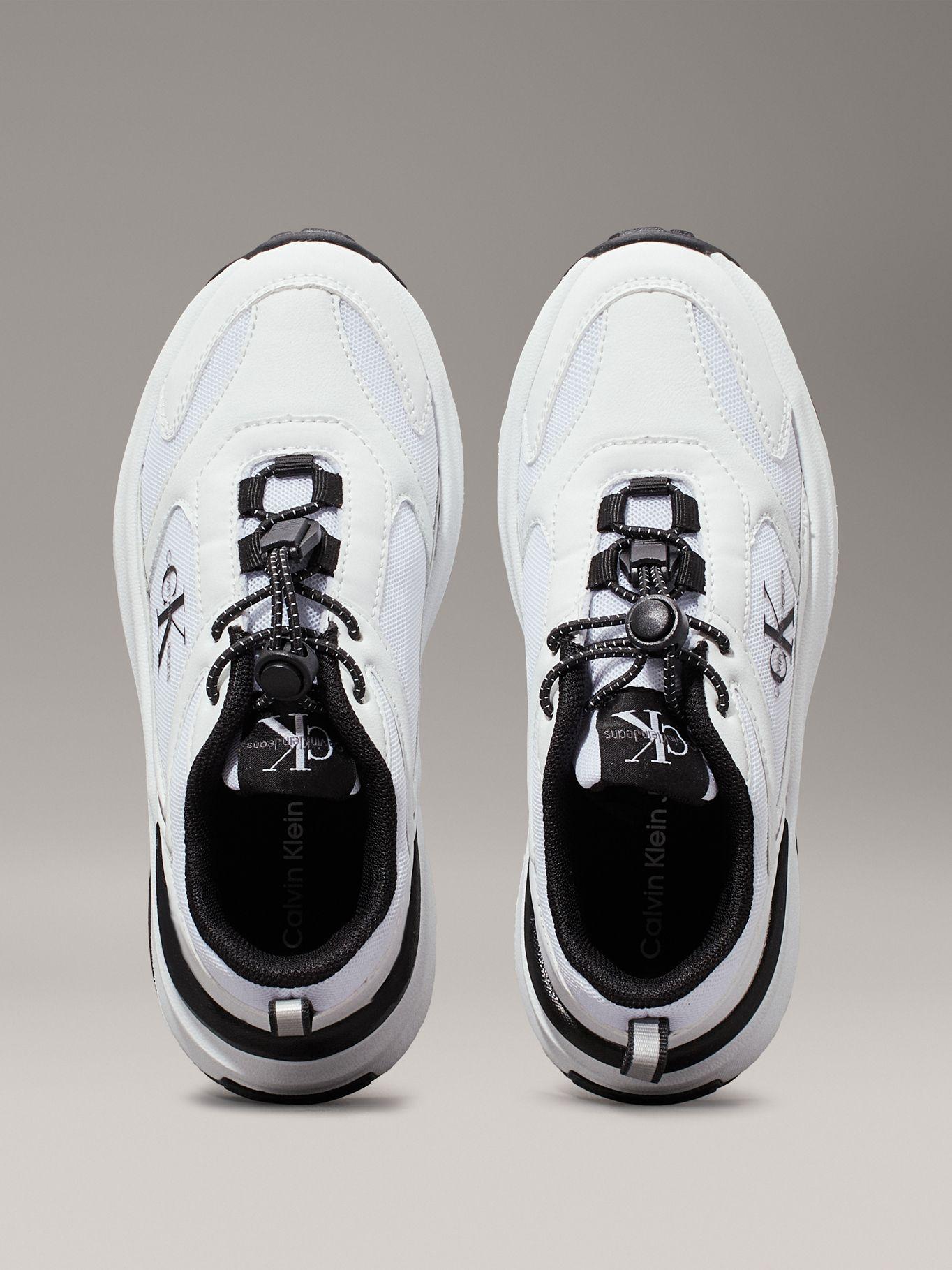 Zapatillas Niño Low Cut Lace-Up Blanco Calvin Klein-2