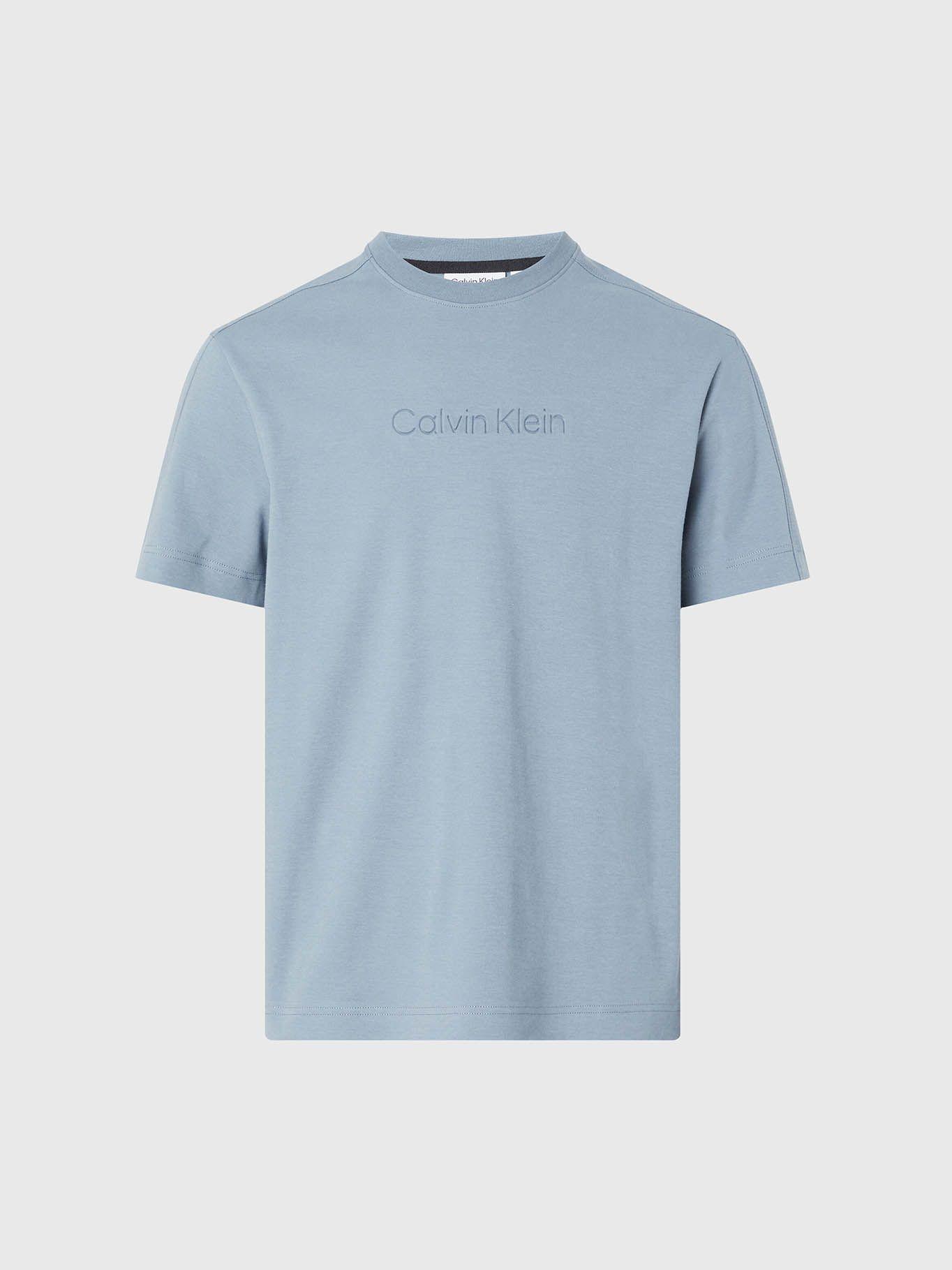 Camiseta con logo Gris Calvin Klein K10K109900-POC-4