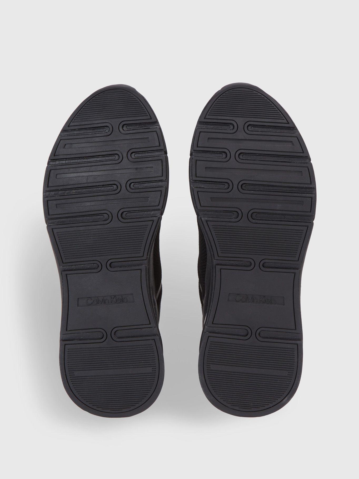 Zapatilla Hight top Lace Up Knit Negro Calvin Klein-3