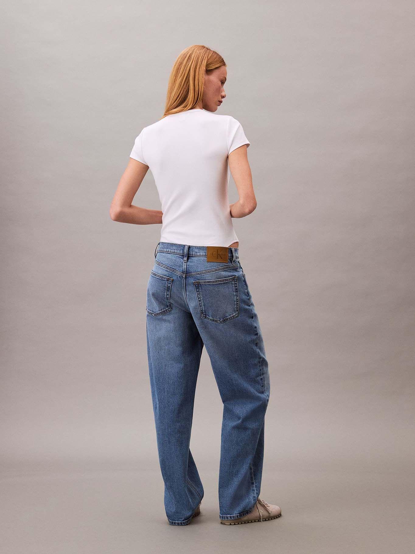 Body Acanalado Contour Rib Blanco Calvin Klein-2