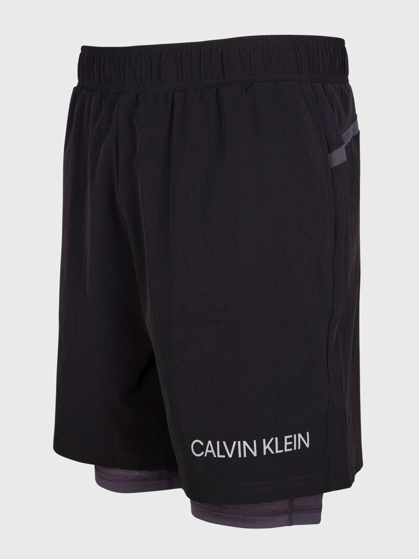 Short Deportivo Core Negro Calvin Klein-1