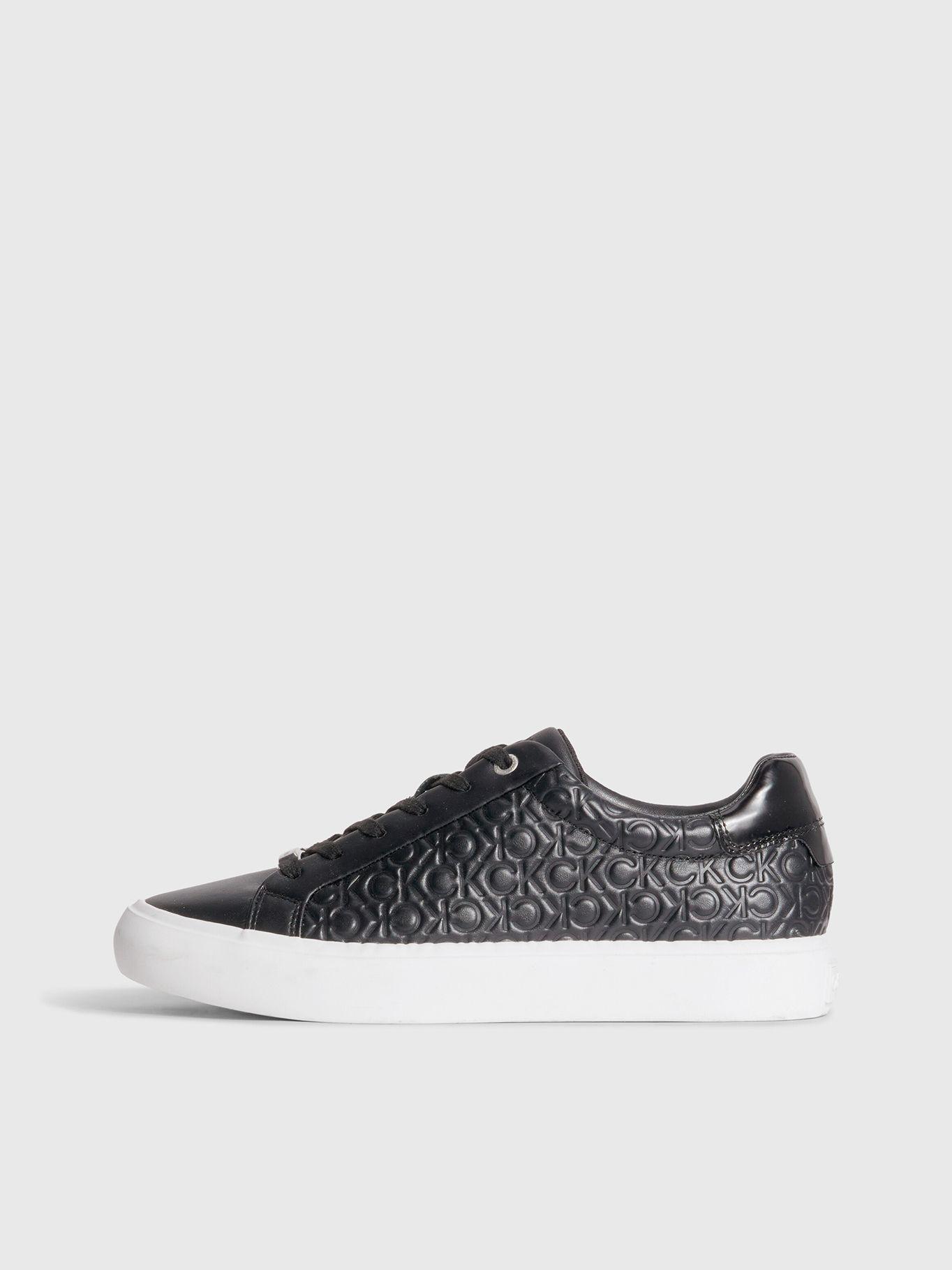 Zapatilla Vulc Lace Up Mono Mix Negro Calvin Klein-5