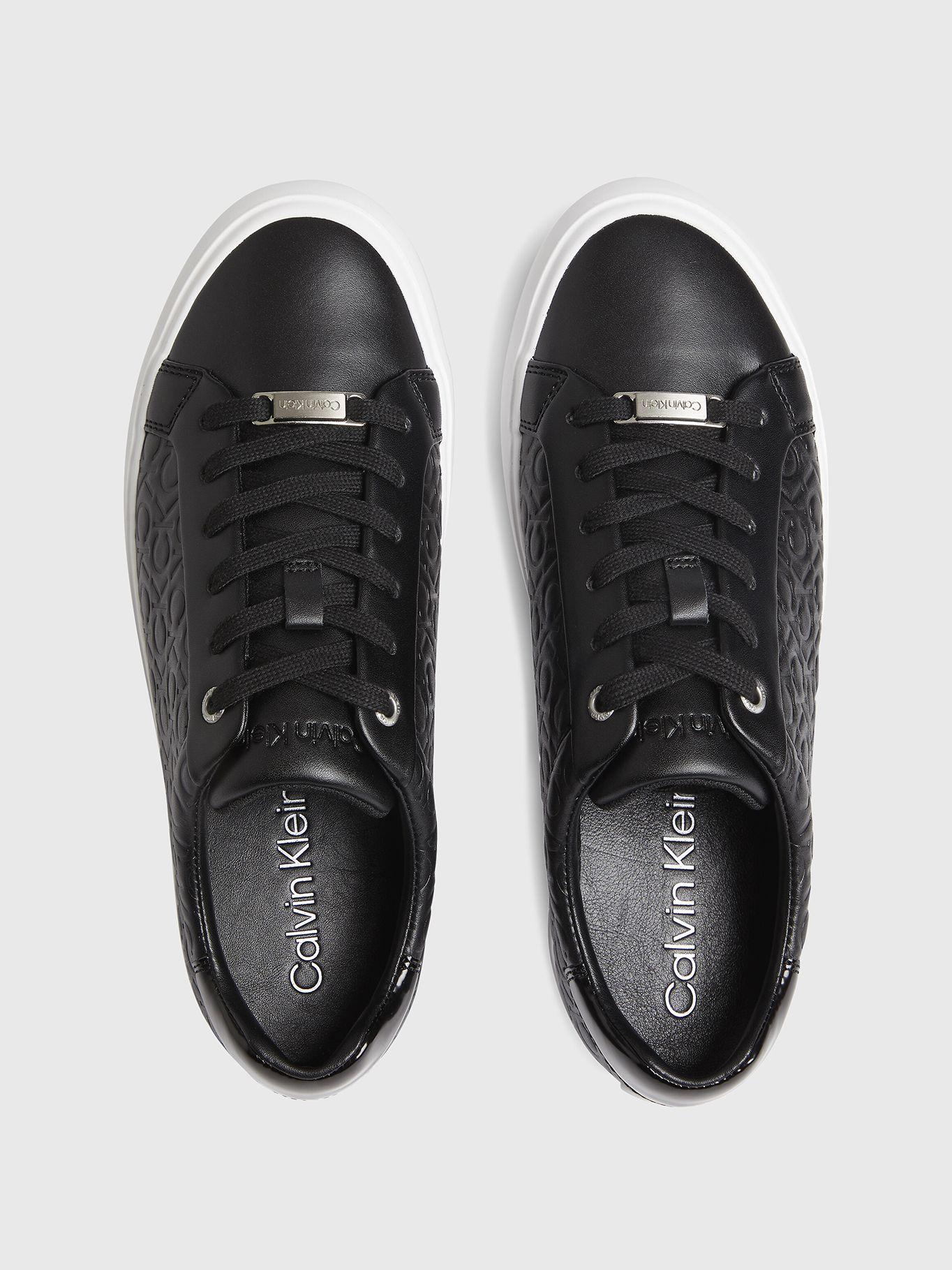 Zapatilla Vulc Lace Up Mono Mix Negro Calvin Klein-2