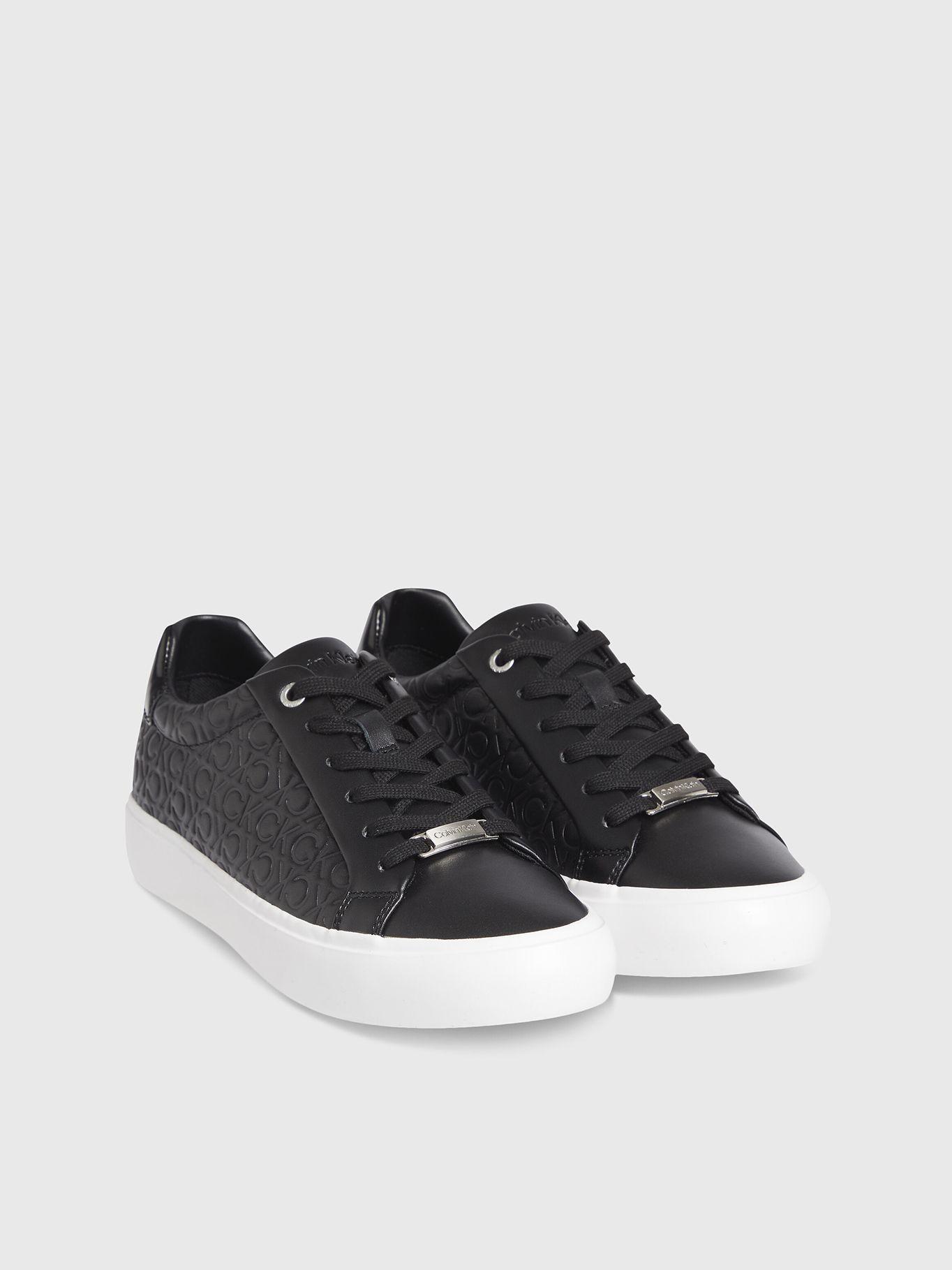 Zapatilla Vulc Lace Up Mono Mix Negro Calvin Klein-0