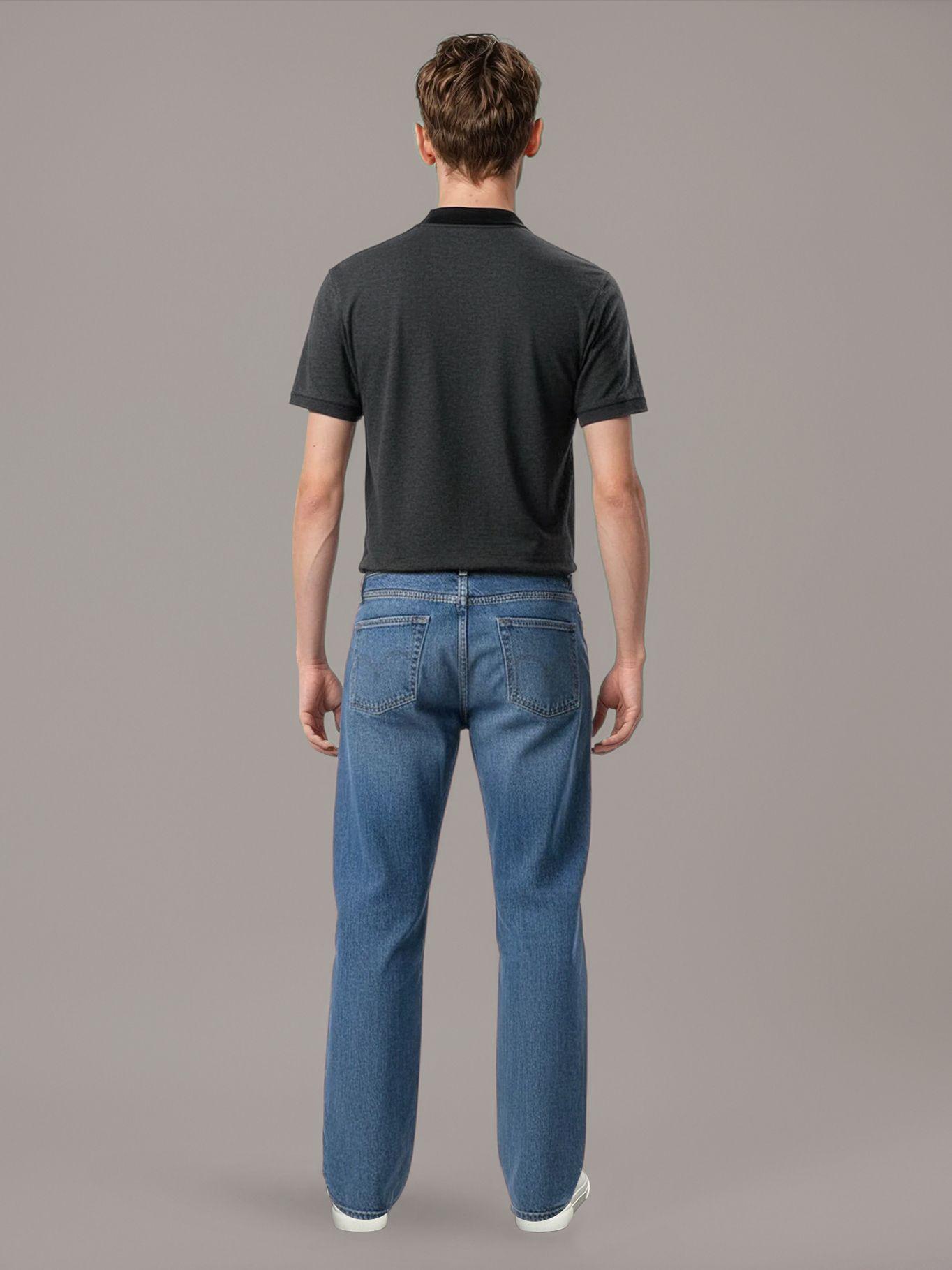 Polo Jacquard De Micro Logo Gris Calvin Klein-2