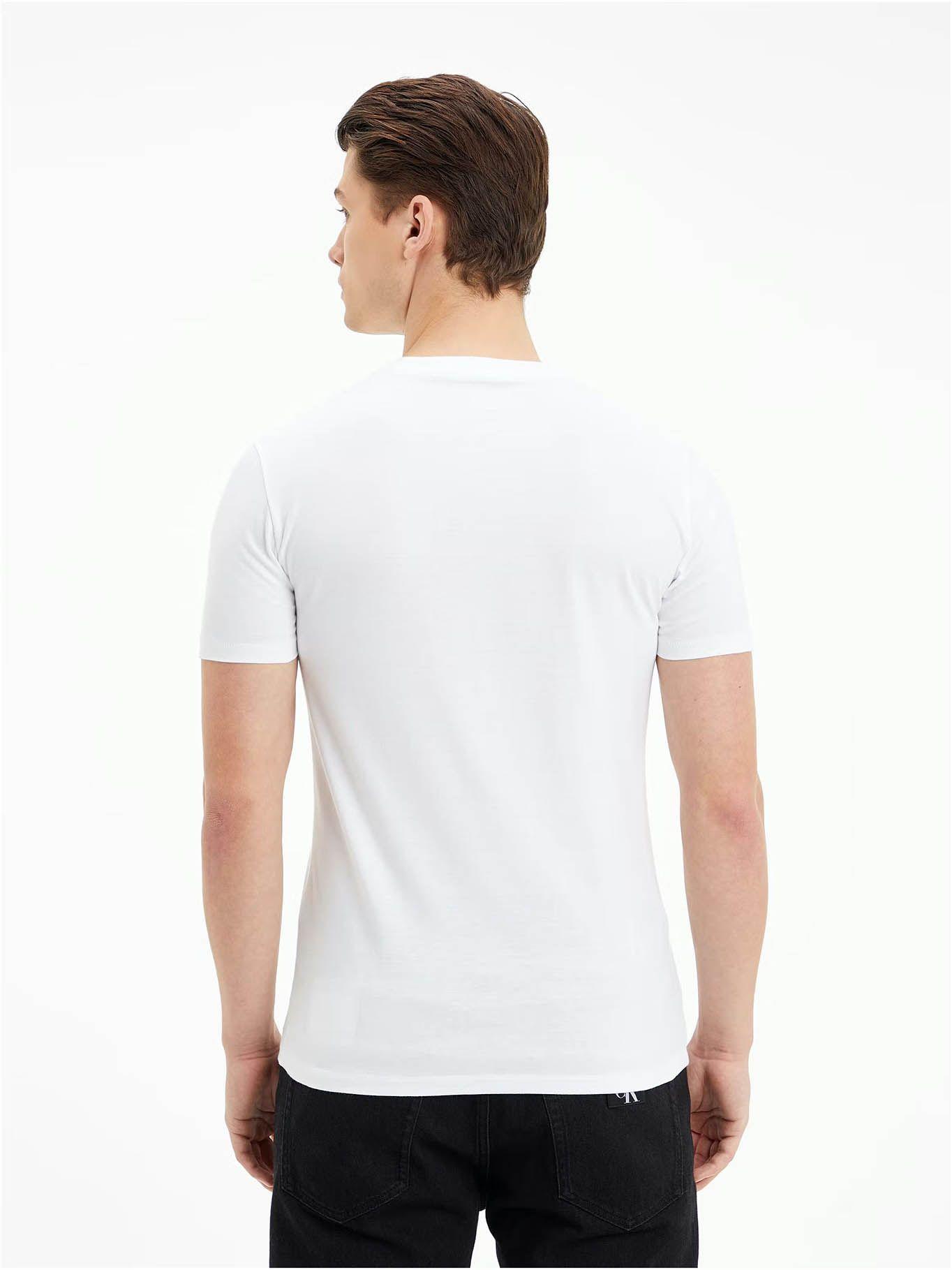 Polera Ck Institutional Blanco YAF Calvin Klein-1