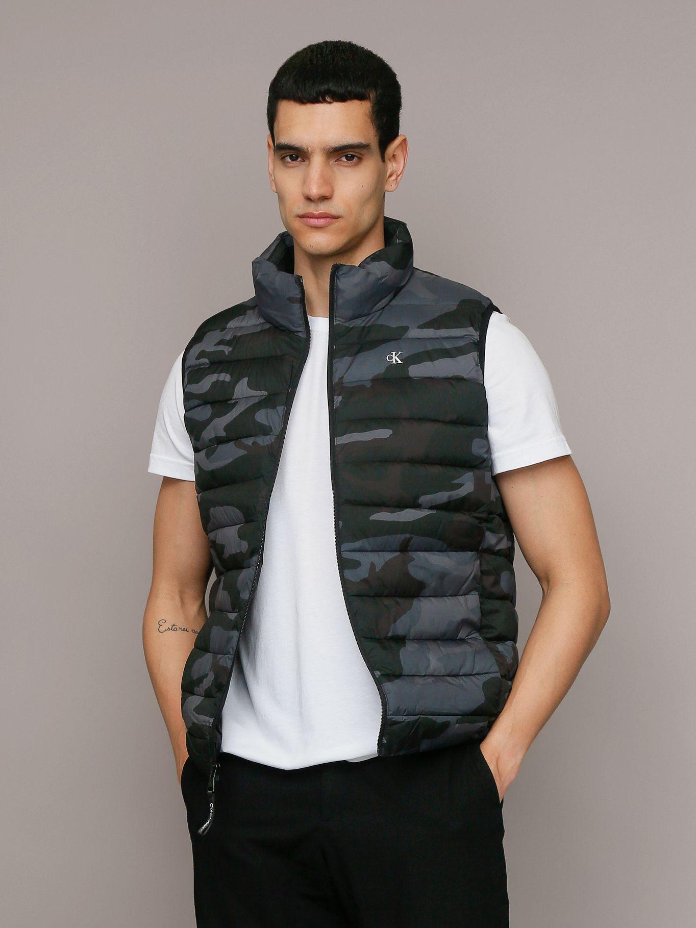 Chaqueta Acolchada Vest Multicolor Calvin Klein-0