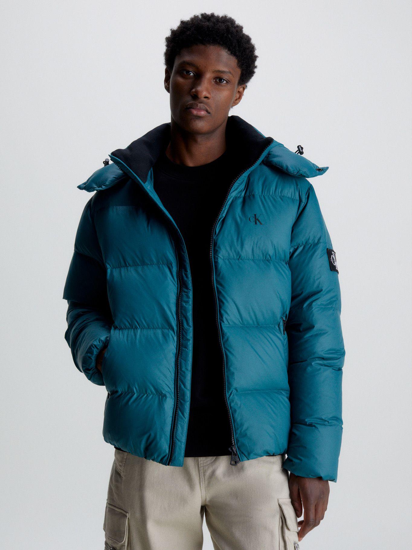 Parka Essentials Down Azul CA4 Calvin Klein-0