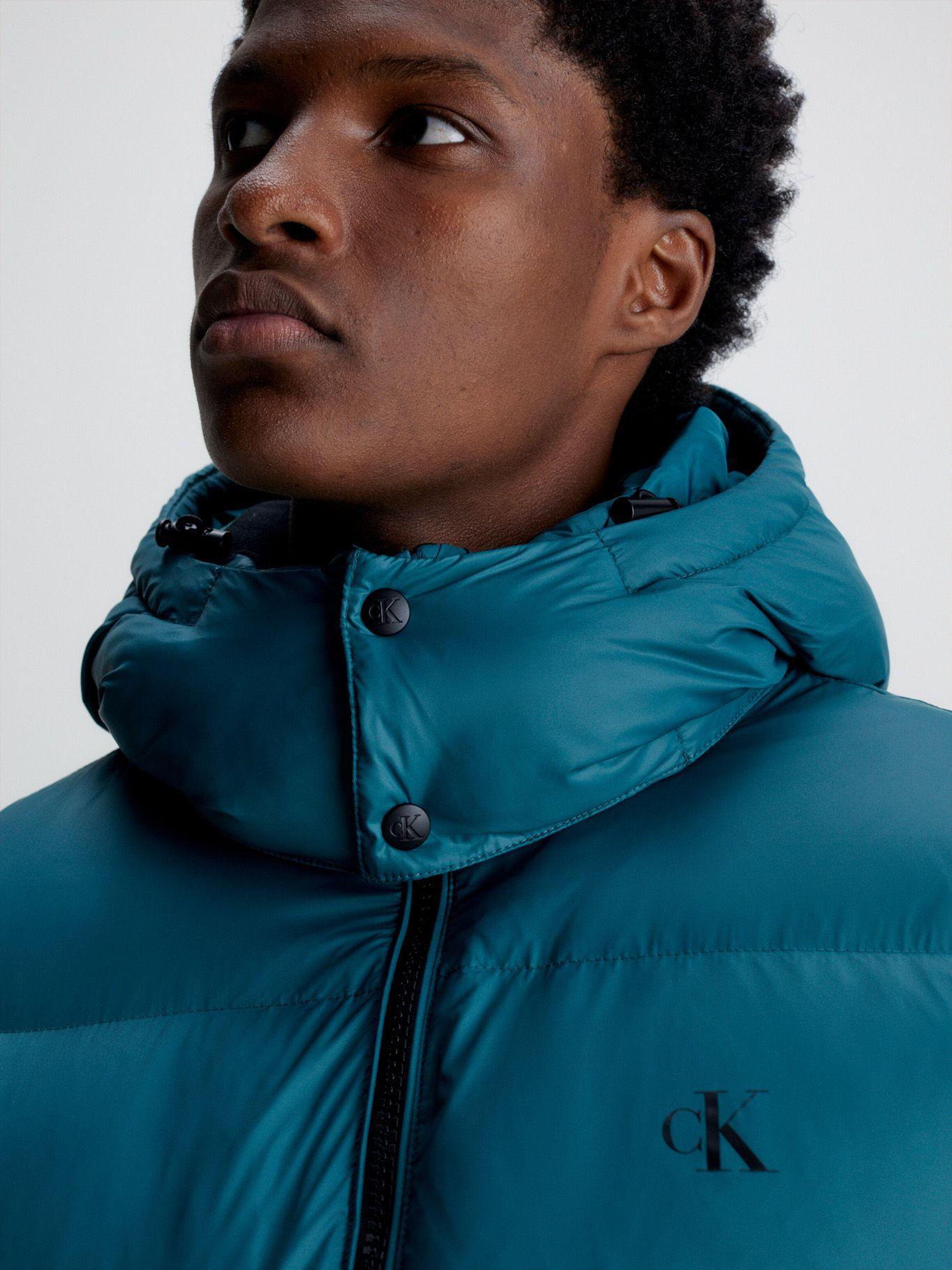 Parka Essentials Down Azul CA4 Calvin Klein-3