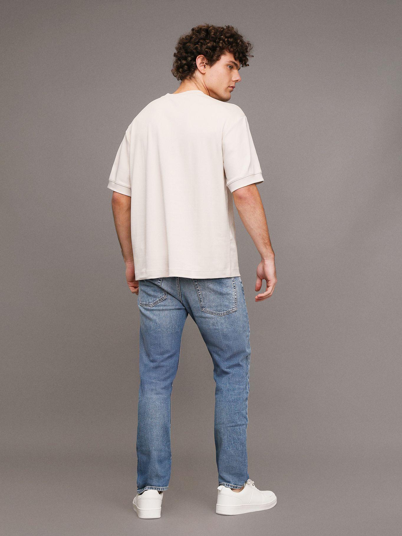 Polera Interlock Blanco Calvin Klein-2