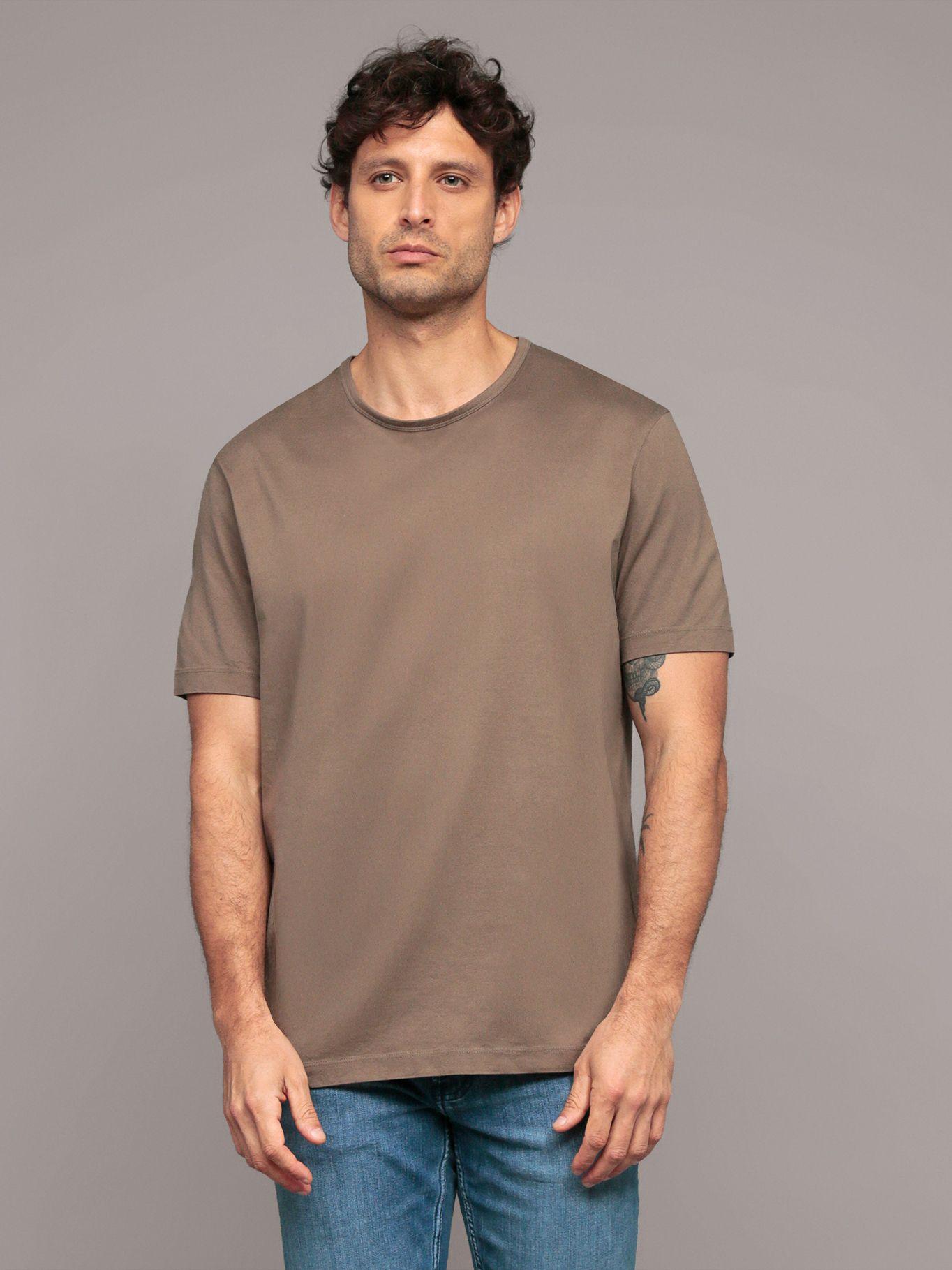 Polera de Punto Global Hero Café Calvin Klein-0